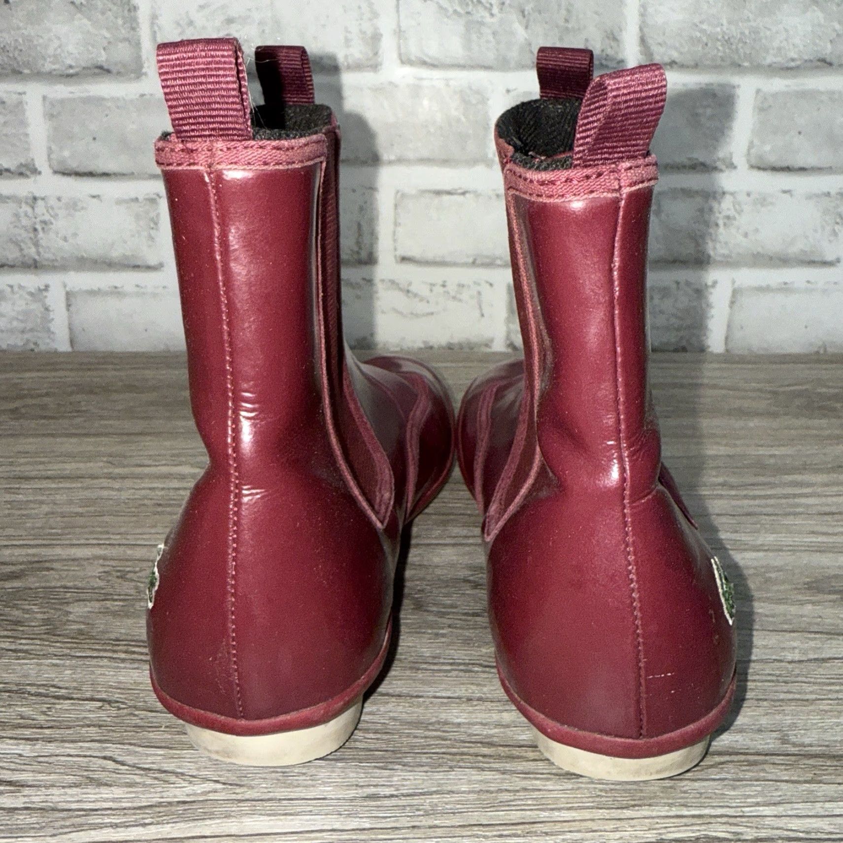 Lacoste LACOSTE Women's Chelsea Boots Burgundy Size 6 US / 37 EU - Leather Ankle Boot Size US 6 / IT 36 - 4 Thumbnail