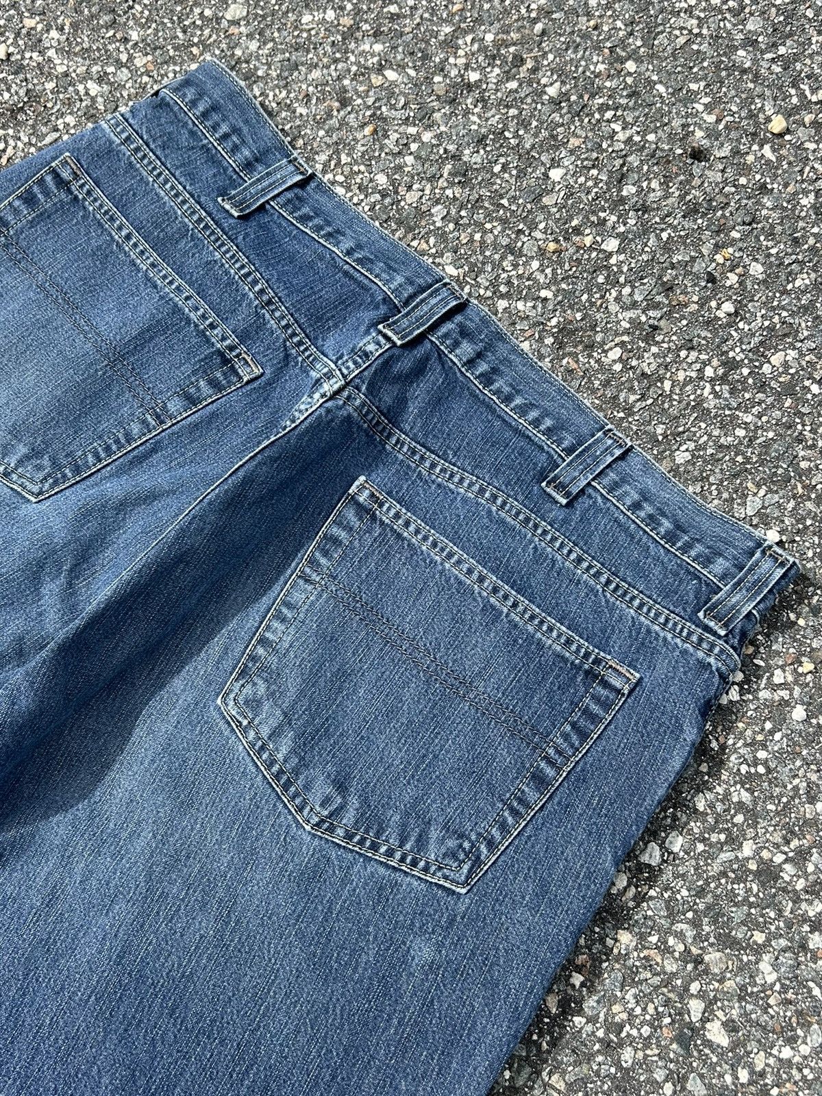 Request Jeans DKNY Embroidered Distressed Bootcut Jeans Size US 36 / EU 52 - 6 Thumbnail