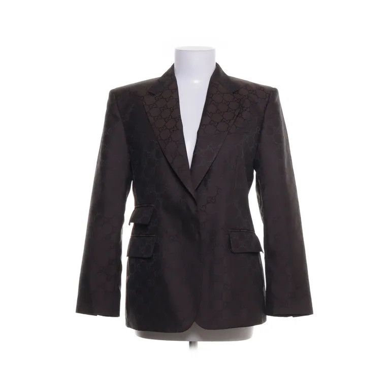 Gucci 2000's Monogram Blazer Jacket by Tom Ford Size M / US 6-8 / IT 42-44 - 1 Thumbnail