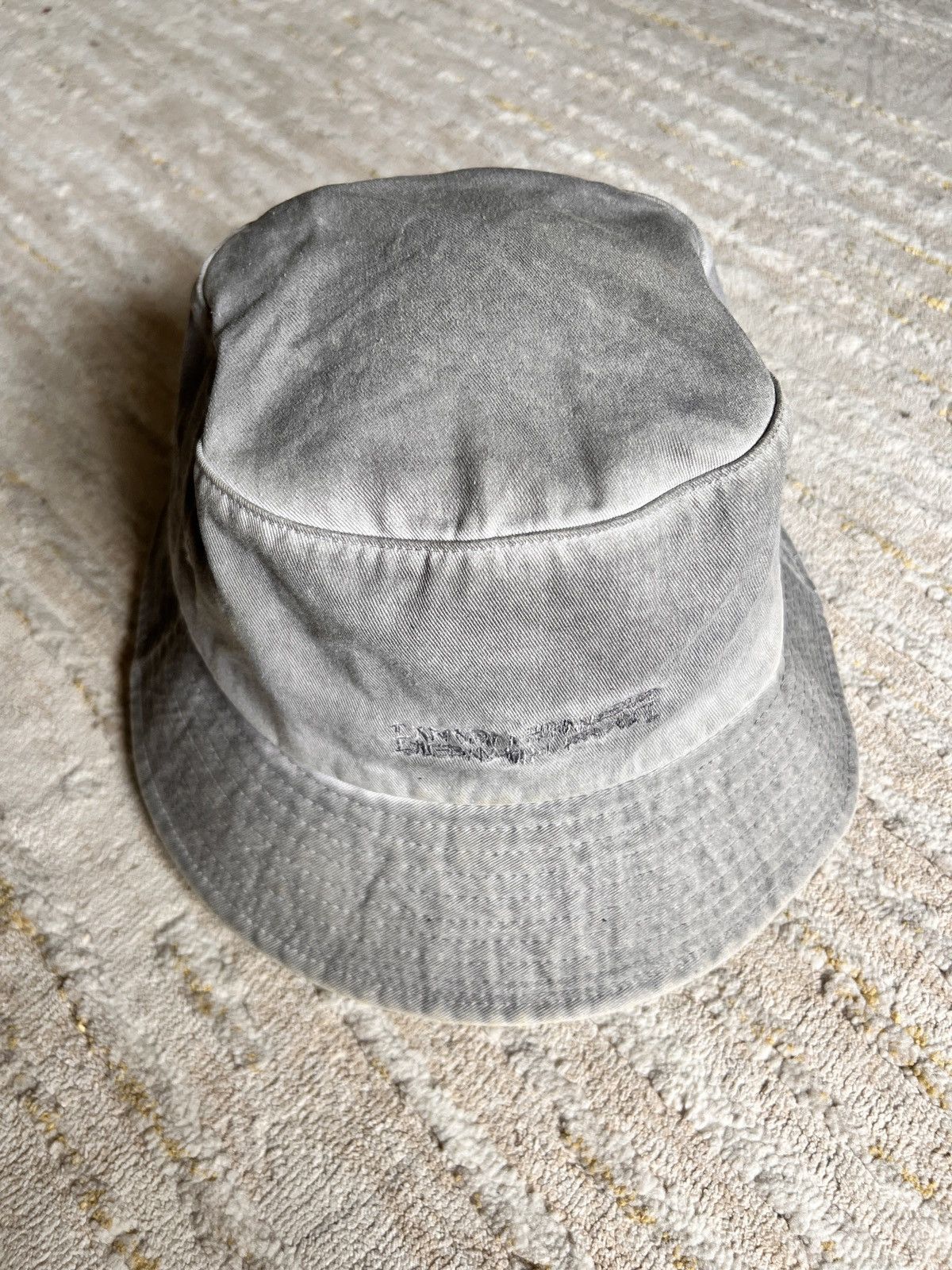 Grailed × I Am Not A Human Being I Am Not a Human Being Stoned Wash Bucket Hat Size ONE SIZE - 2 Thumbnail