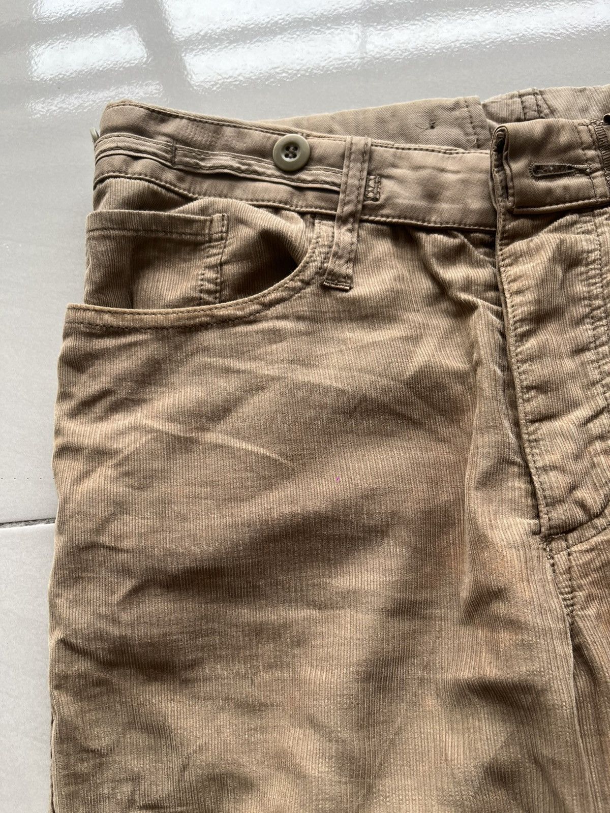 CABANE de ZUCCa Vintage 2006 Cabane De Zucca Army Corduroy Pant Size US 30 / EU 46 - 5 Thumbnail