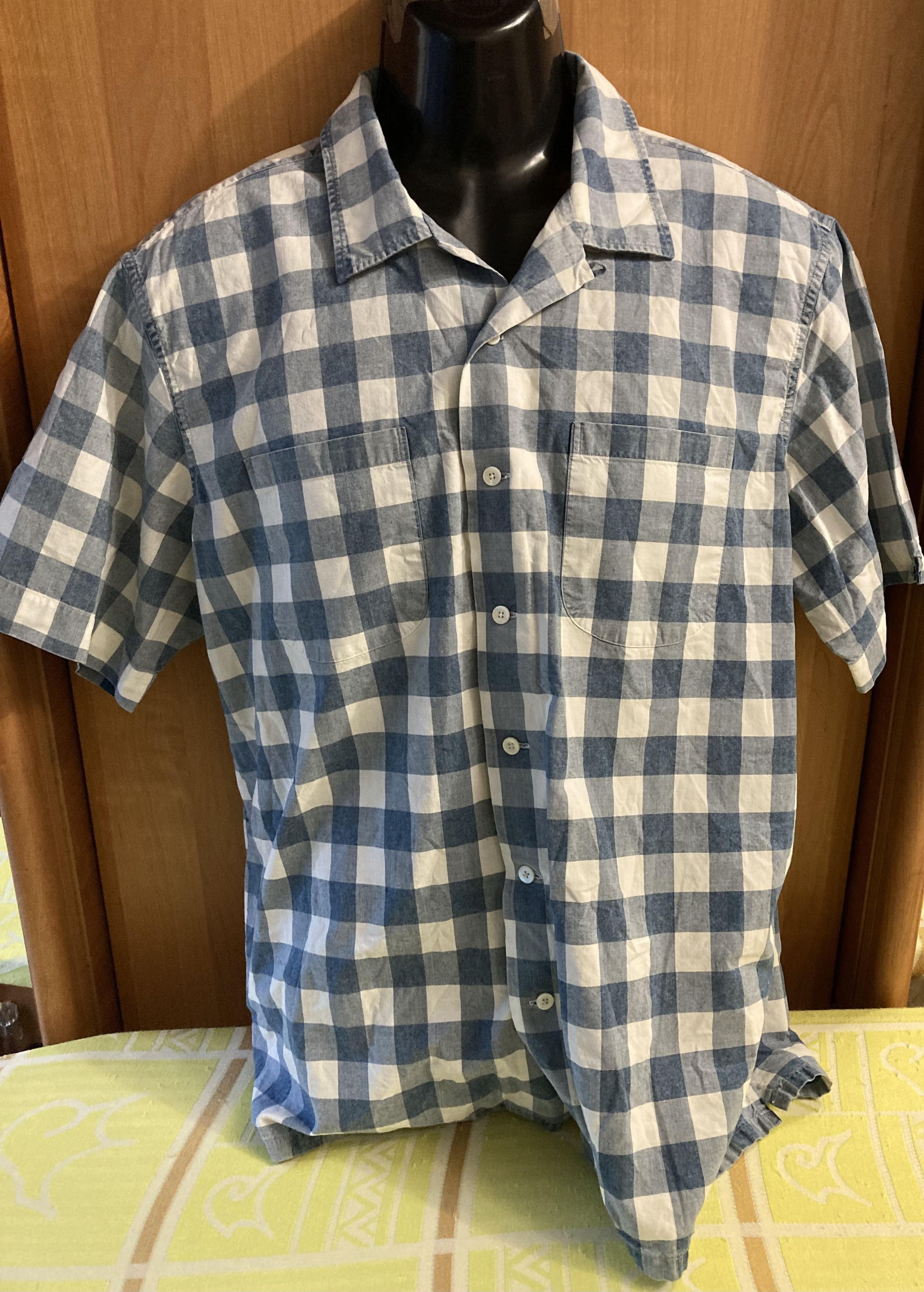 Polo Ralph Lauren Polo Ralph Lauren Checked Short Sleeved Hawaiian Shirt Size US XL / EU 56 / 4 - 2 Thumbnail