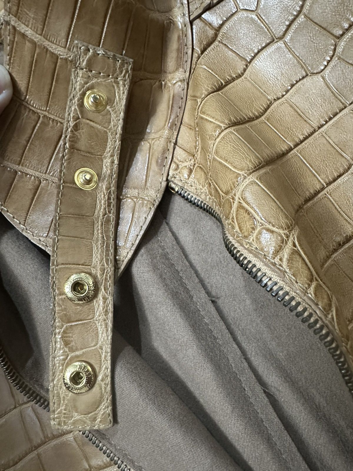 Gucci Gucci crocodile coat Size US M / EU 48-50 / 2 - 3 Thumbnail