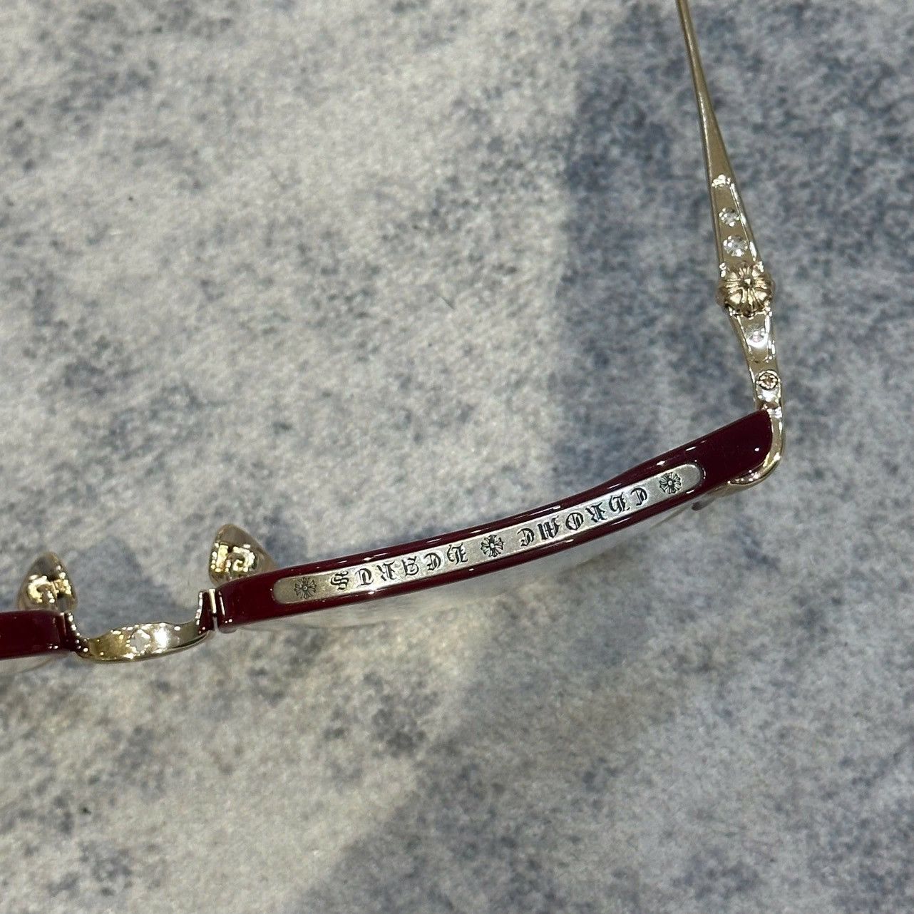 Chrome Hearts CHROME HEARTS SLUNTRADICTION (54) Bordello/Gold Plated Size ONE SIZE - 8 Thumbnail