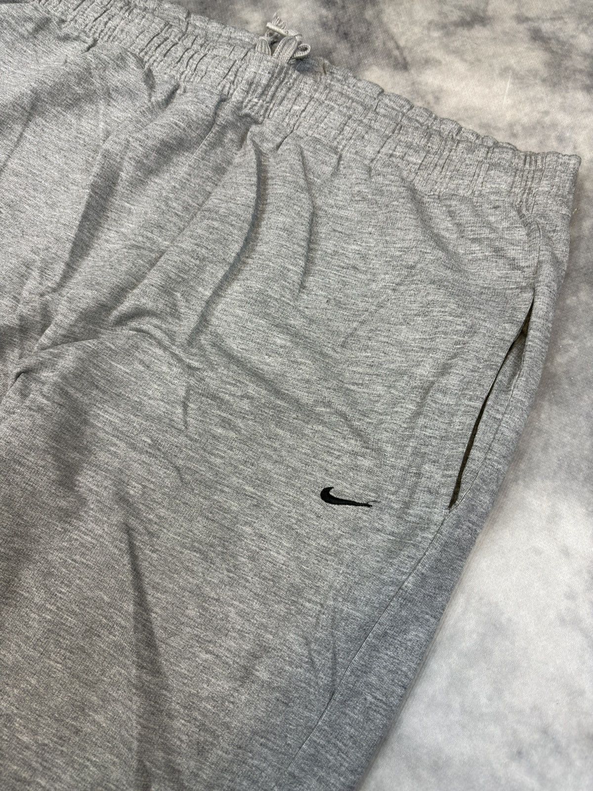 Nike × Vintage Nike Y2K Vintage Drill Parachute Sweatpants Black Pants Size US 32 / EU 48 - 2 Thumbnail