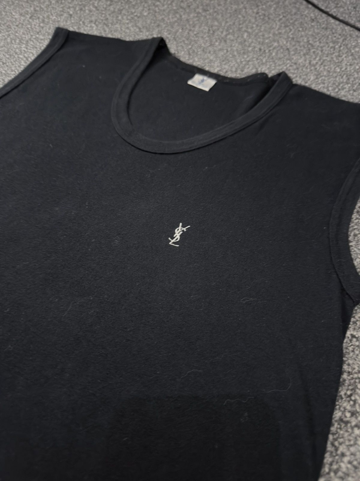 Yves Saint Laurent Bundle ‼️ Vintage 90s Ysl Black CASSANDRE Tops Tanks Size US S / EU 44-46 / 1 - 6 Thumbnail