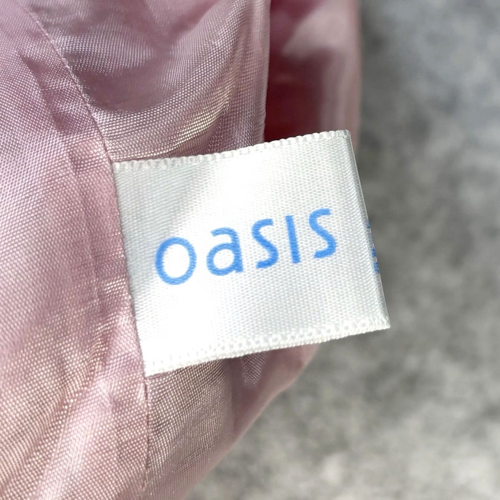 Vintage Oasis Midi Dress Size UK 12 Light Pink Sleeveless Textured BNWT, Party/Cocktail, Casual, Women, Dress Size XL / US 12-14 / IT 48-50 - 7 Thumbnail