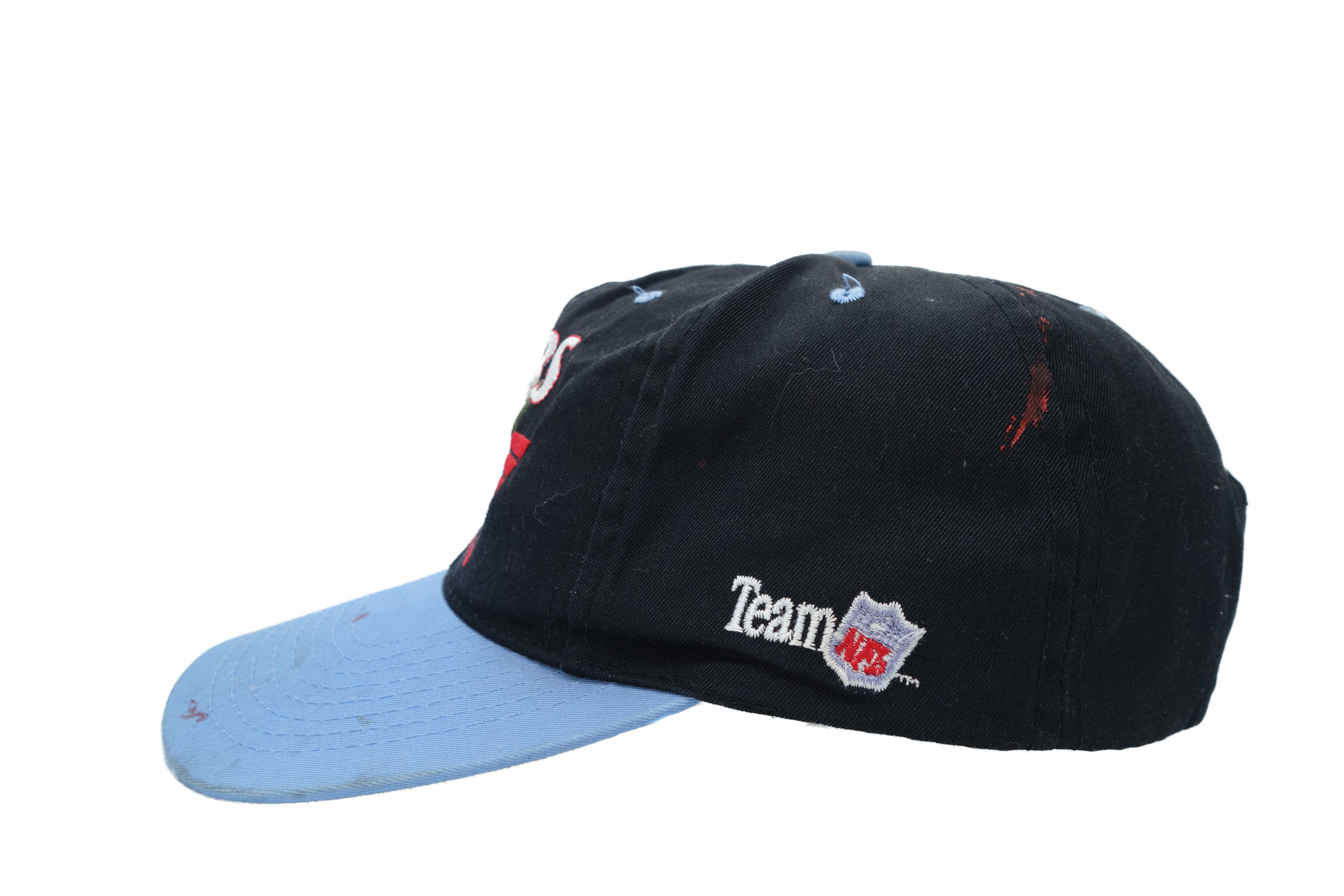 NFL 90s Oilers Houston NFL Vintage Baseball 'AMCAP' Cap Size ONE SIZE - 2 Thumbnail