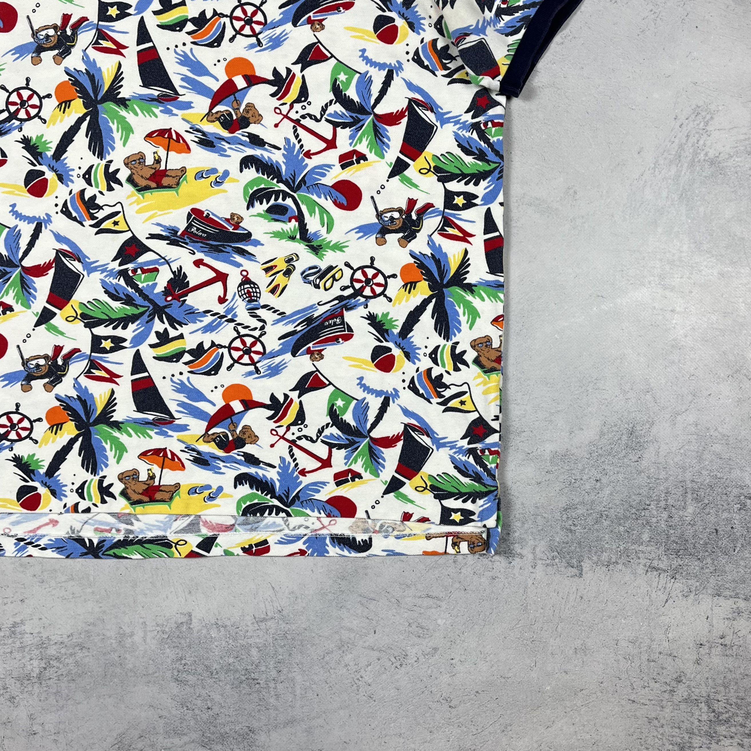 Polo Ralph Lauren Polo Bear Ralph Lauren Multi-logo Polo Shirt Size US XXL / EU 58 / 5 - 4 Thumbnail