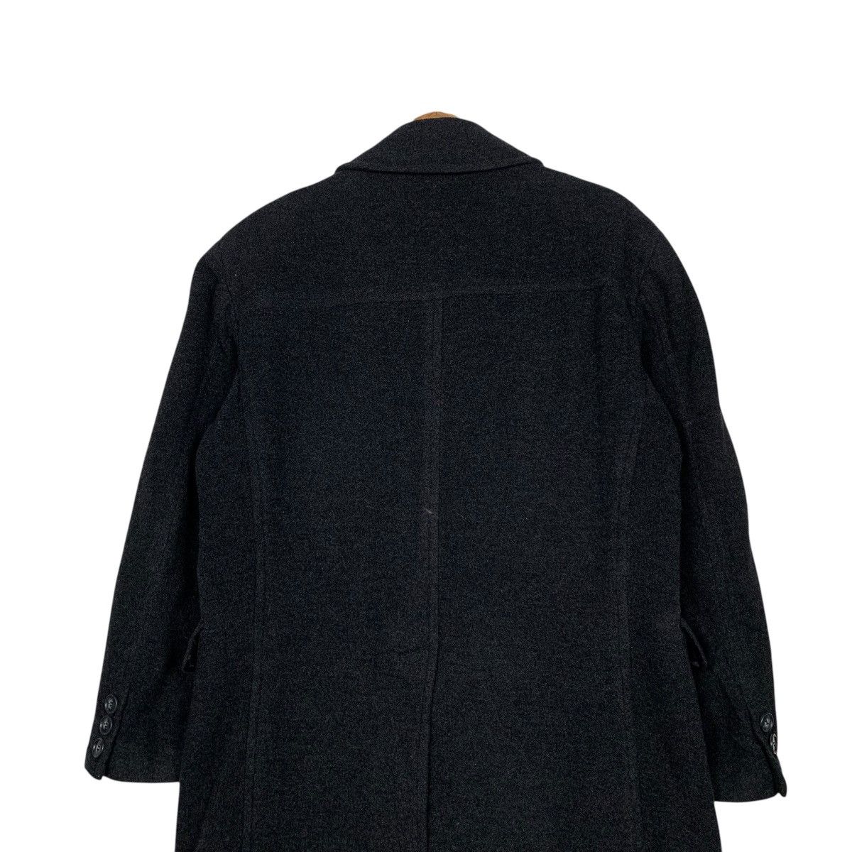 Japanese Brand D Homme A Homme Wool Coat Size US M / EU 48-50 / 2 - 9 Thumbnail