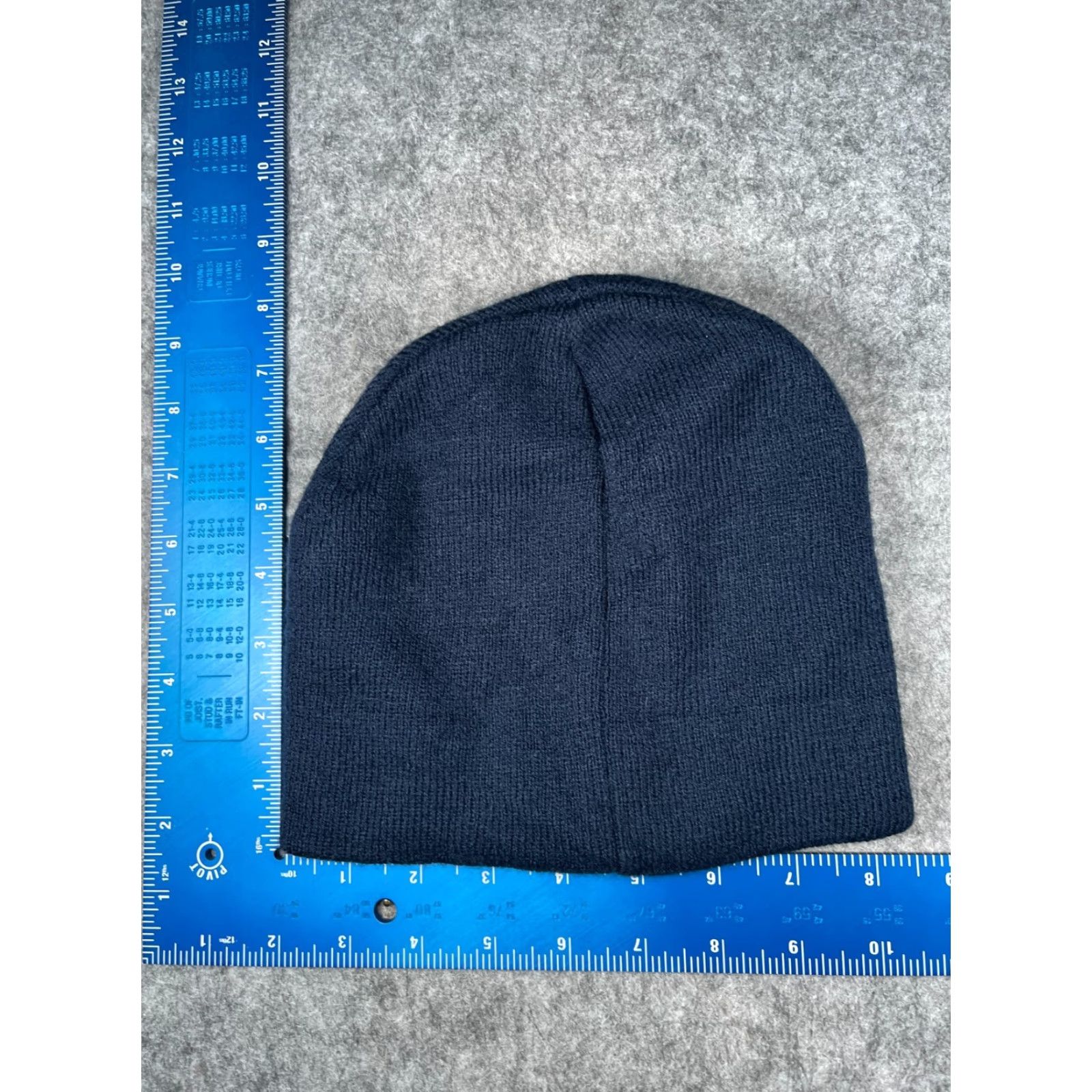 Vintage Gerry Beanie Toque Adult One Size Blue Knit 100% Acrylic Ski Camp Outdoor Hat/Cap Unisex Adults Beanie Size ONE SIZE - 4 Thumbnail