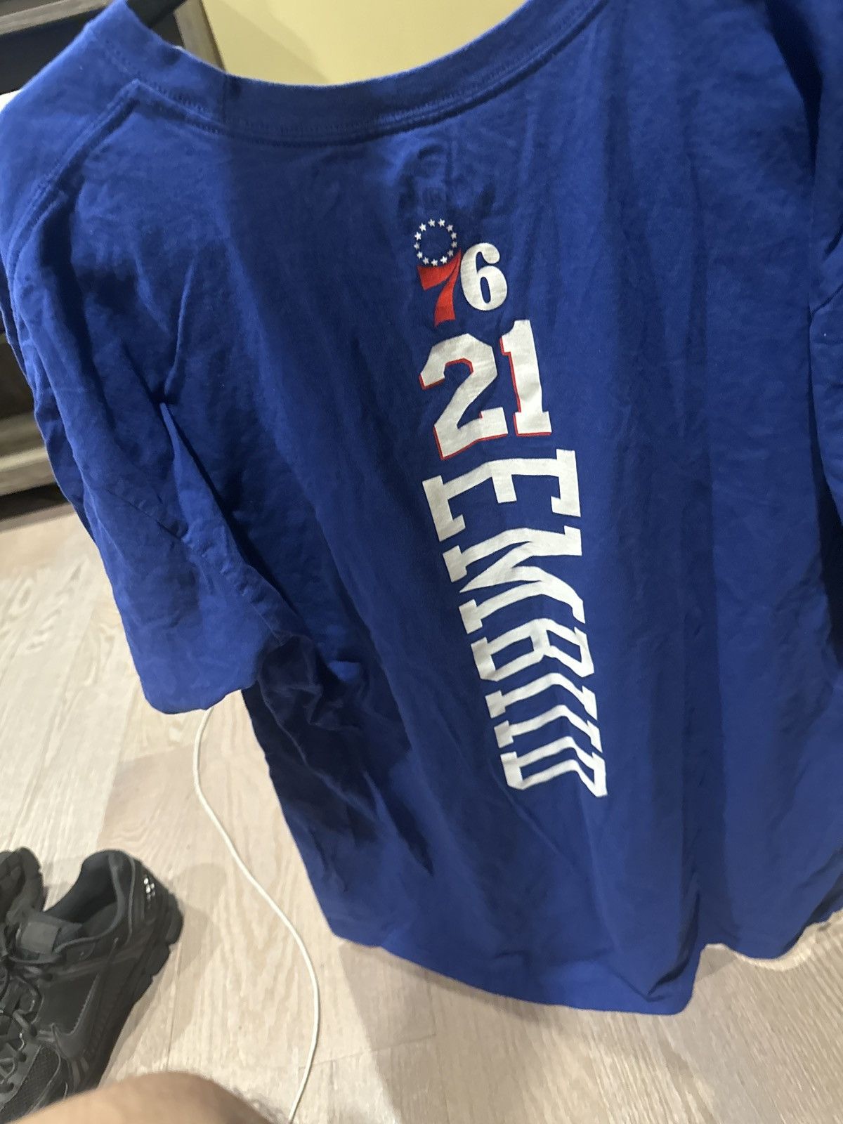 NBA Sixers Logo Embiid Shirt Size US XL / EU 56 / 4 - 2 Thumbnail