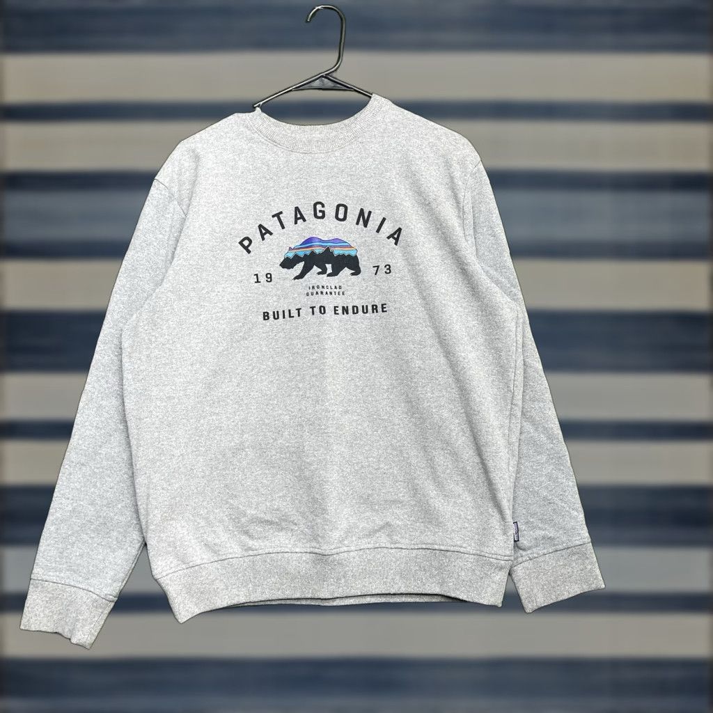 Patagonia Patagonia Uprisal Sweatshirt Mens Small Built to Endure Bear Logo Eco Fleece Size US S / EU 44-46 / 1 - 1 Thumbnail