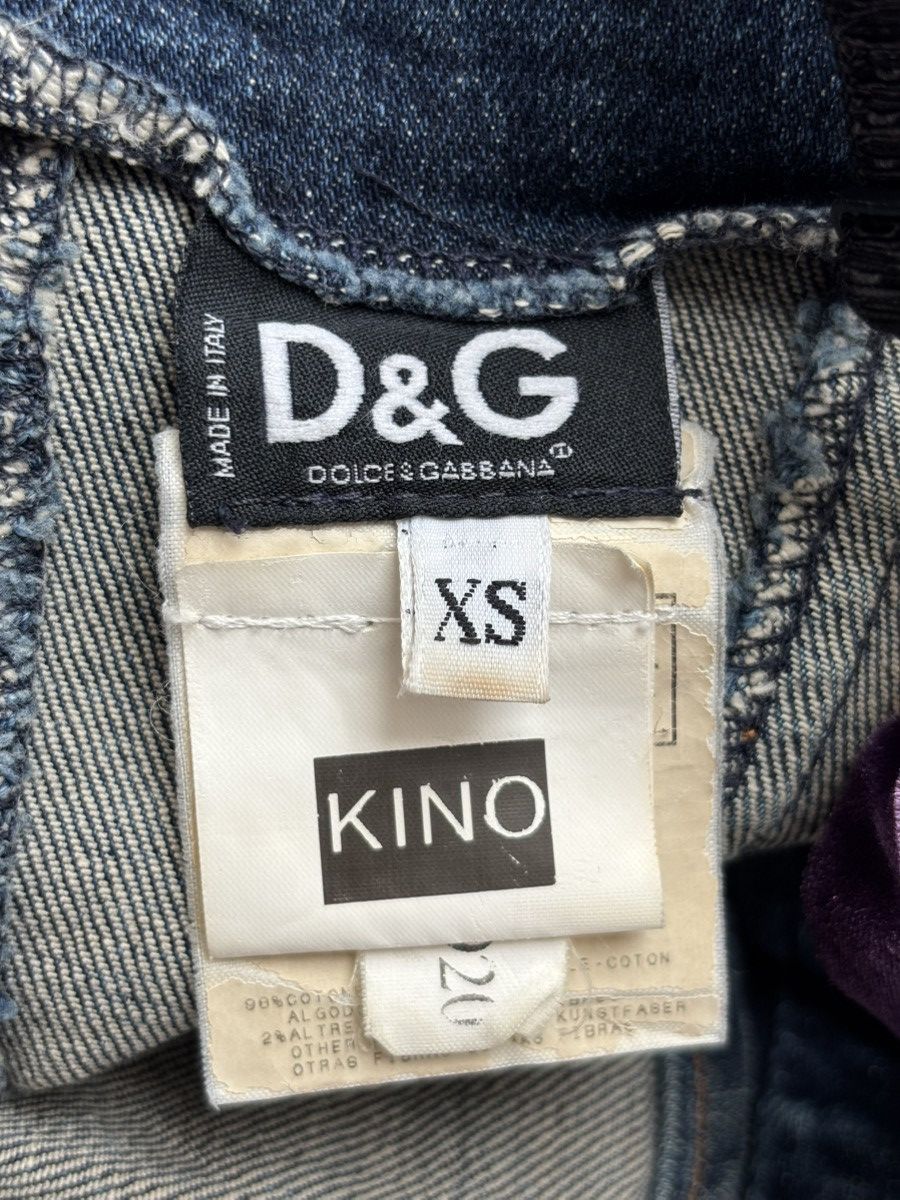 Dolce & Gabbana Y2K Denim Corset Size XS / US 0-2 / IT 36-38 - 4 Thumbnail