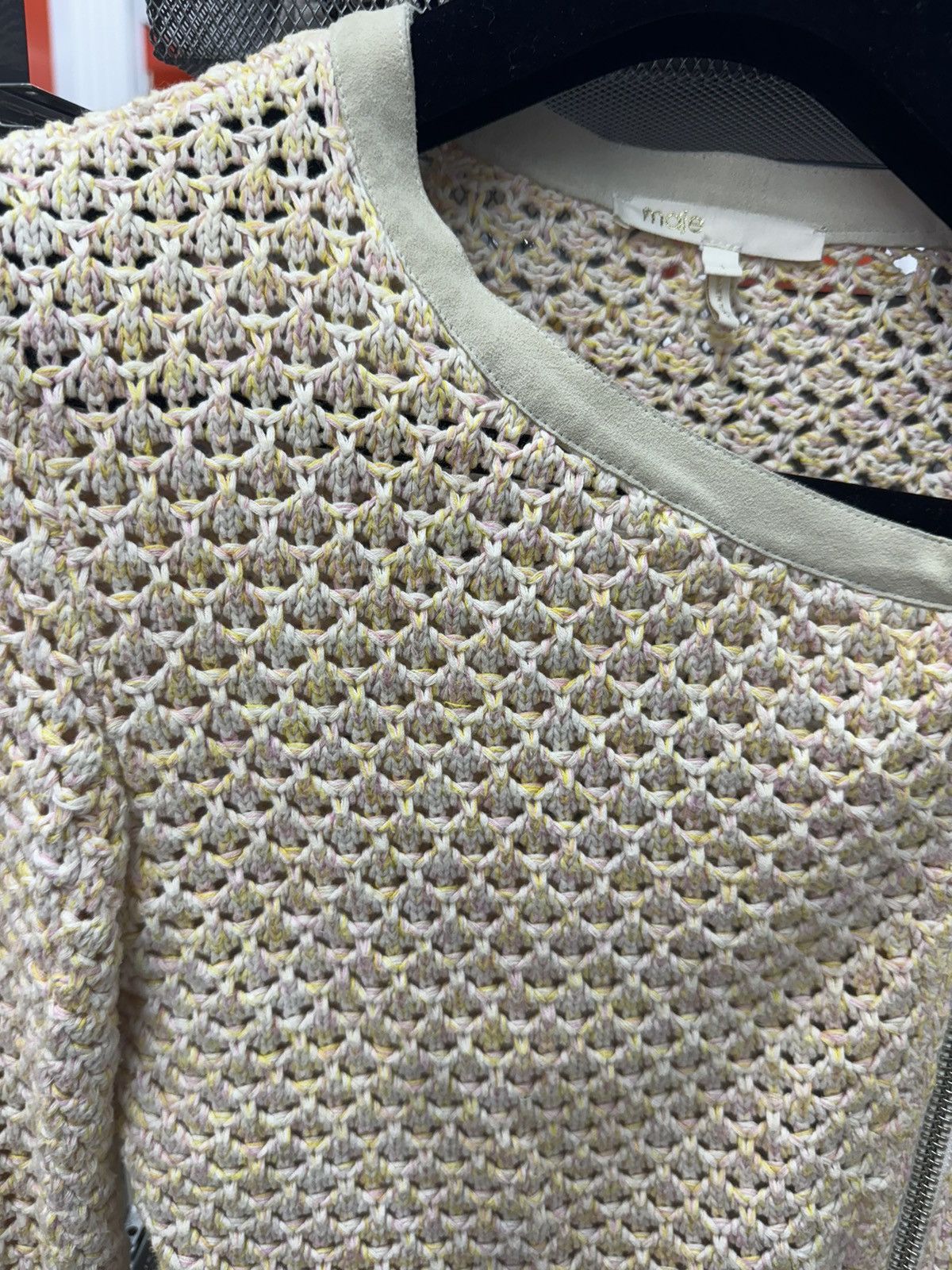 Maje Maje Zip Up Sweater Size 1 Size XS / US 0-2 / IT 36-38 - 2 Thumbnail