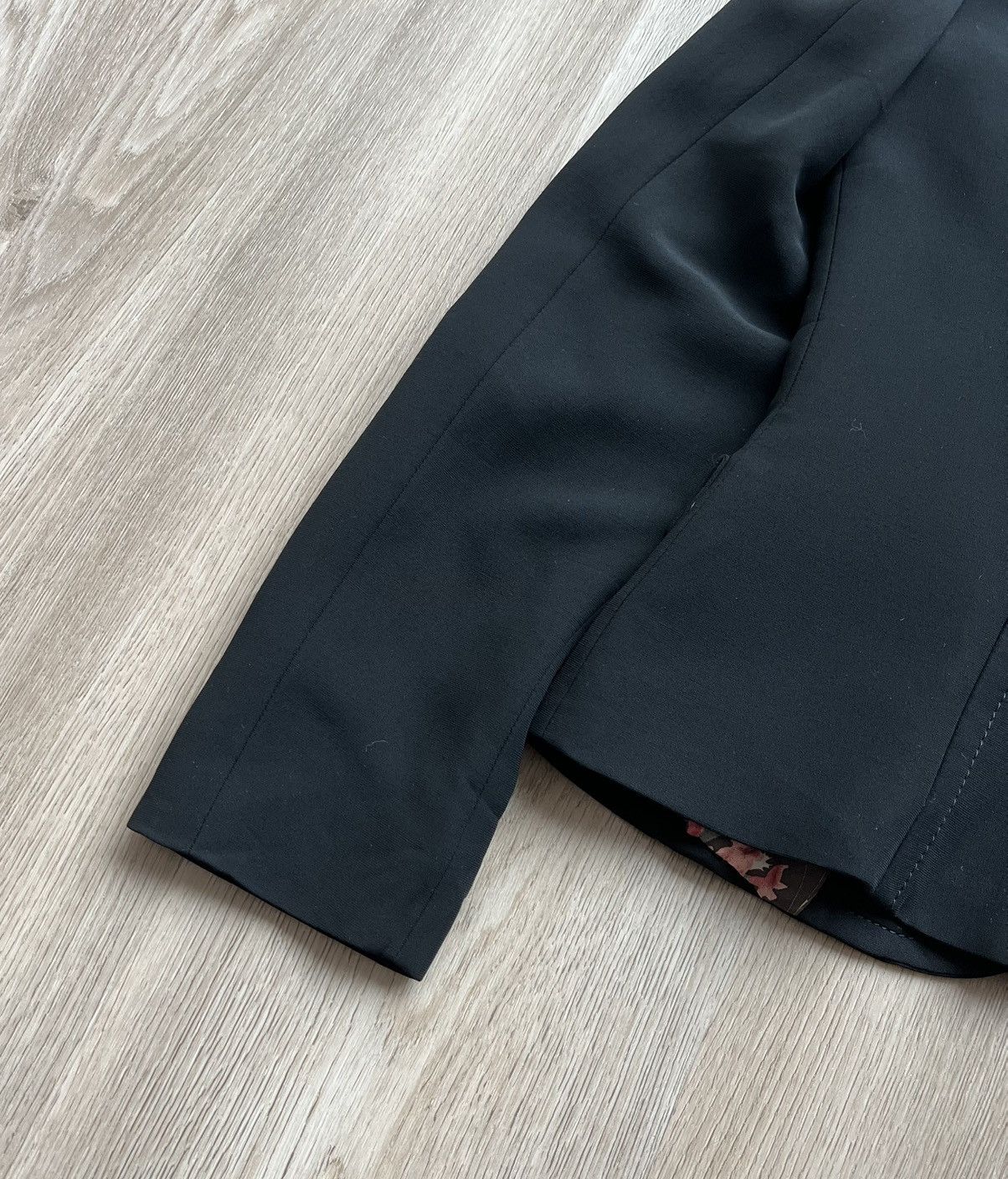 Max Mara Max Mara Black Blazer With Belt Size XL / US 12-14 / IT 48-50 - 12 Thumbnail