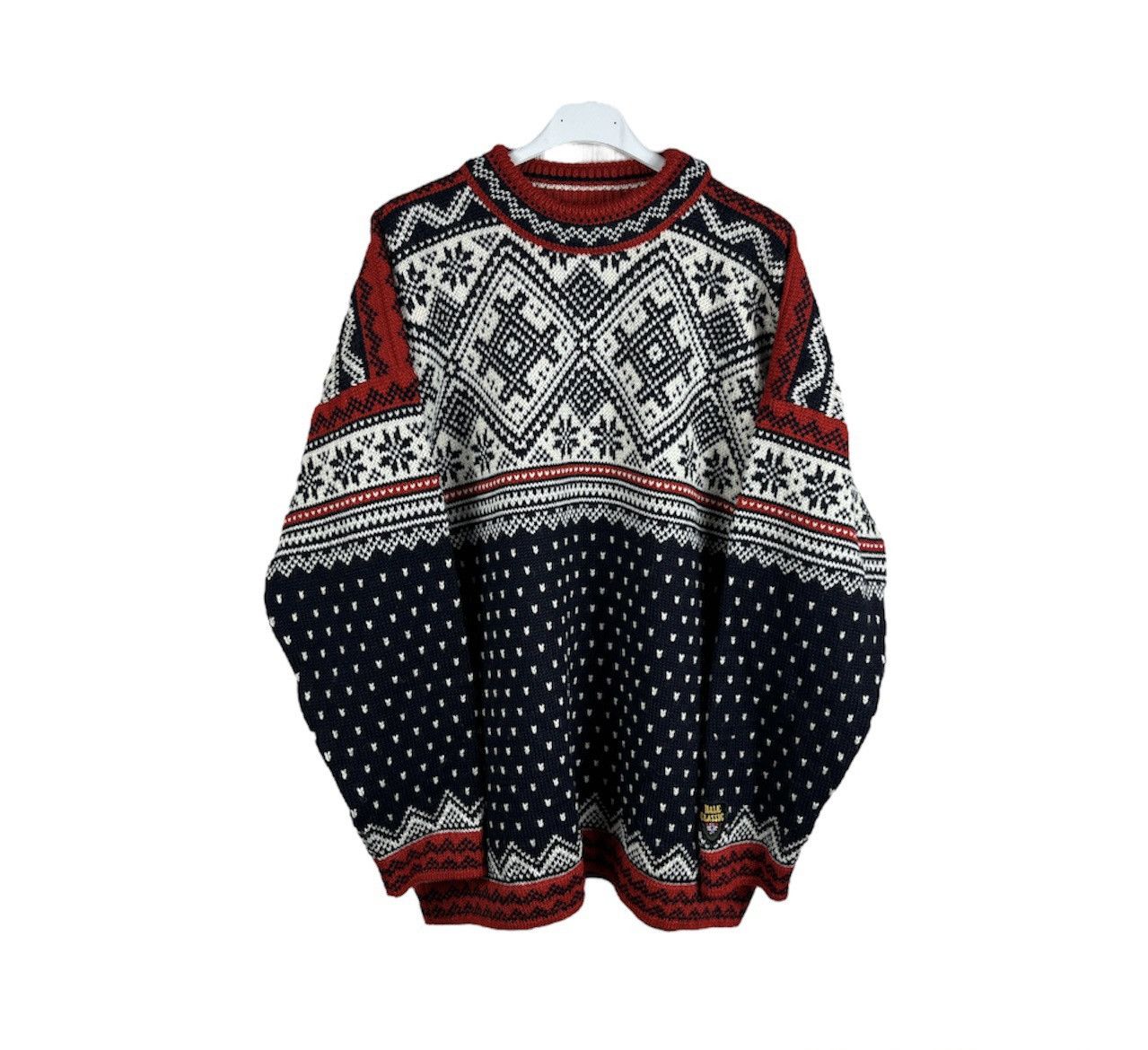 Dale Of Norway × Vintage Vintage Dale of Norway wool heavy knitted sweater patterned Size US L / EU 52-54 / 3 - 1 Thumbnail
