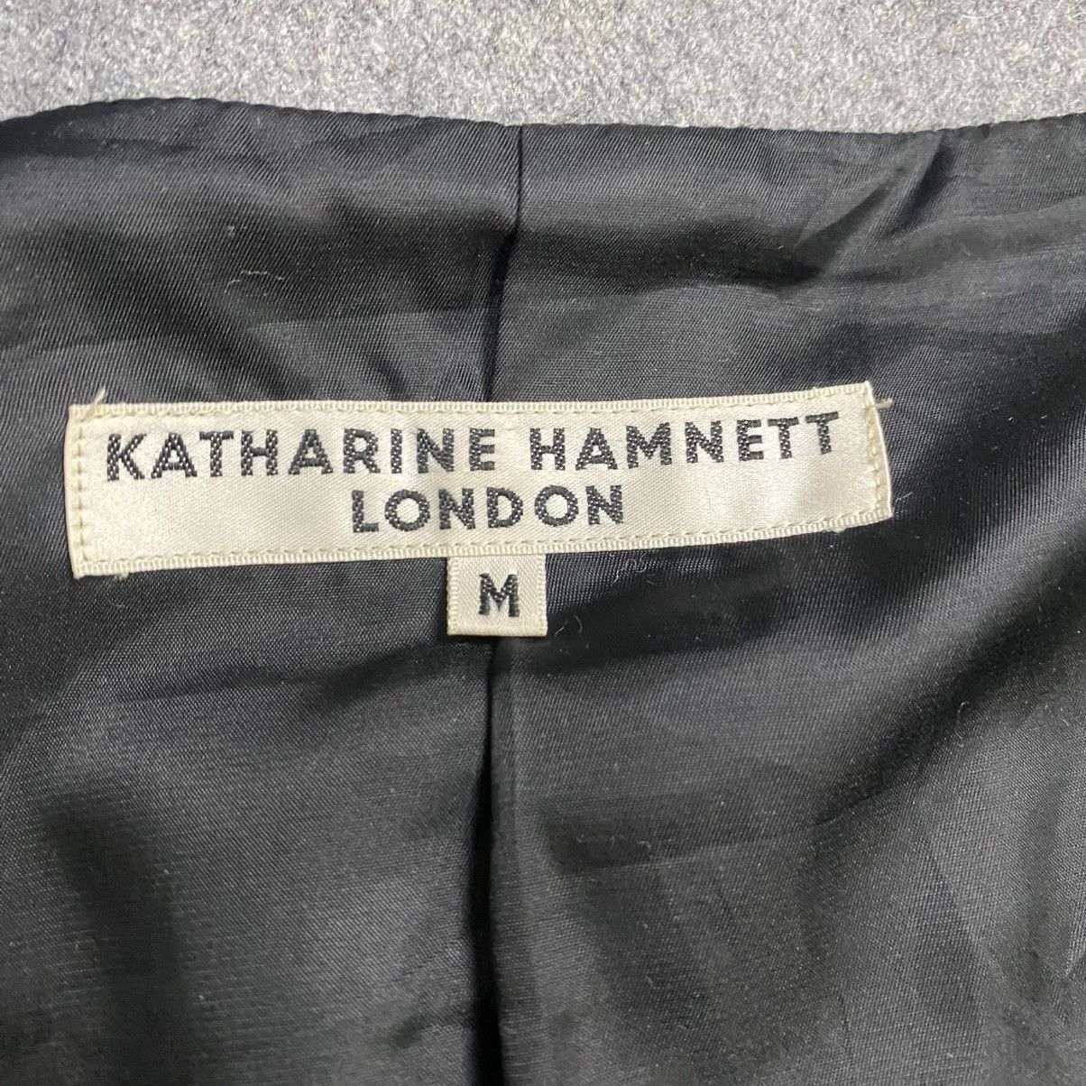 Katharine Hamnett London Katharine Hamnett London Asymmetrical Rider Wool Jacket Size M / US 6-8 / IT 42-44 - 17 Thumbnail
