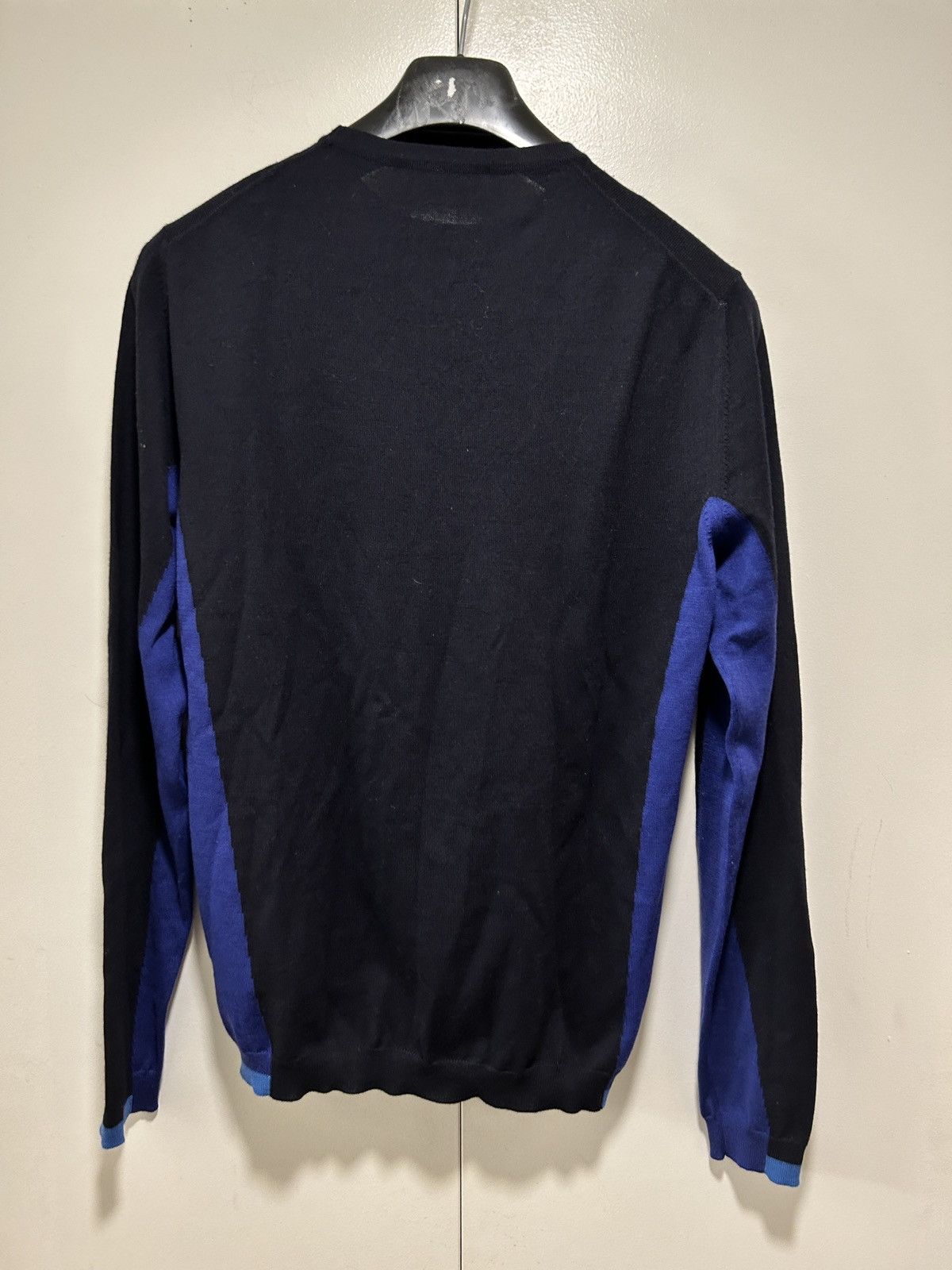 Prada Prada wool sweater black/purple lined Size US S / EU 44-46 / 1 - 2 Thumbnail