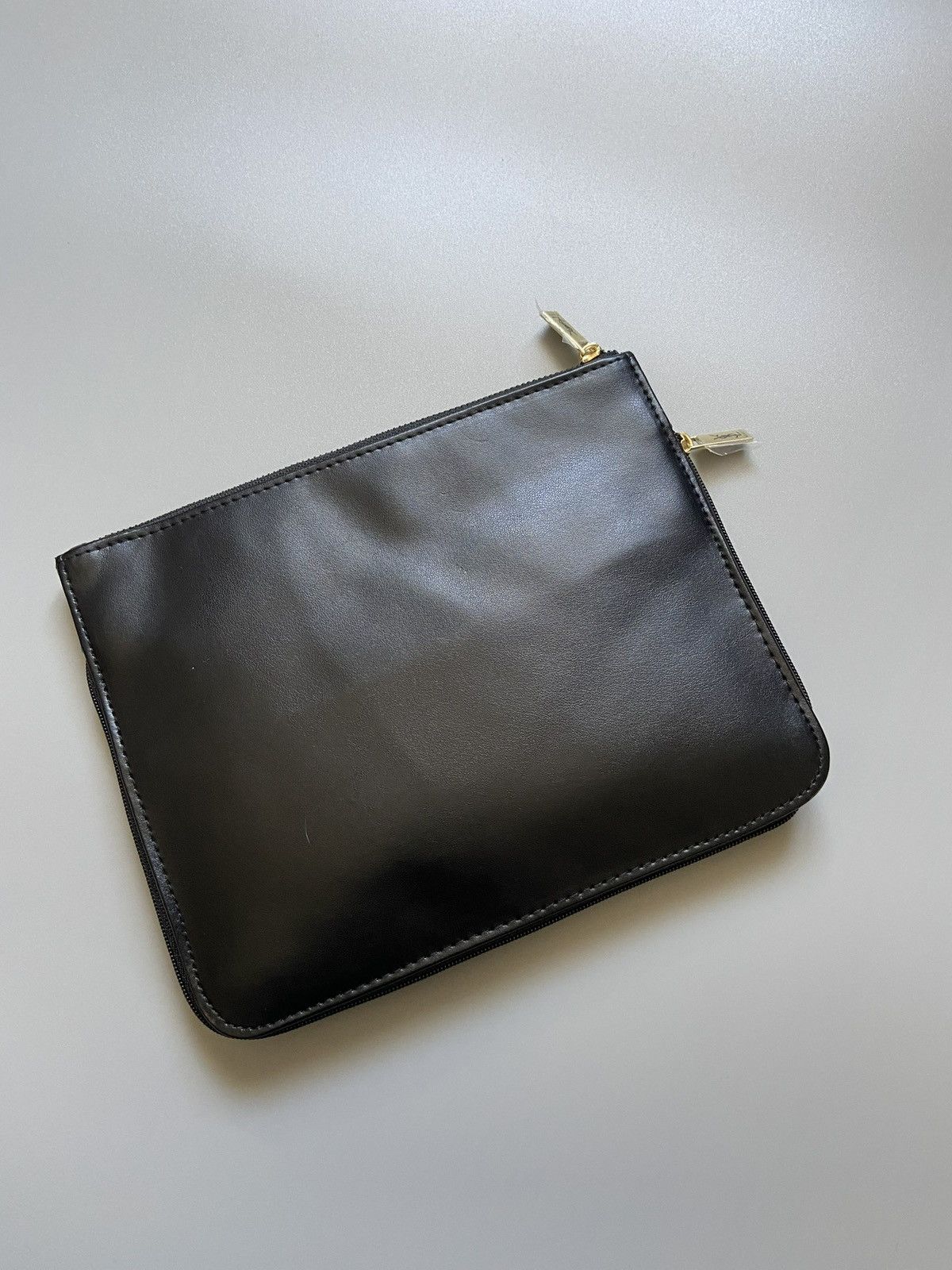 Yves Saint Laurent Cosmetic Beauty Logo Bag Black Size ONE SIZE - 8 Thumbnail