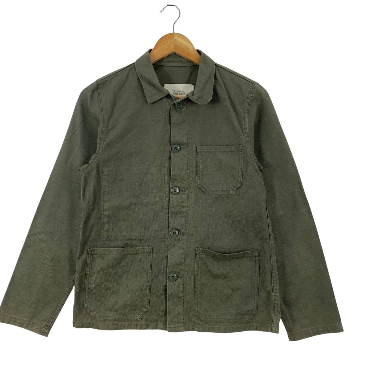 Vintage Vintage UNIVERSAL OVERALL Chore Jacket Workwear Button Up Size US S / EU 44-46 / 1 - 5 Thumbnail