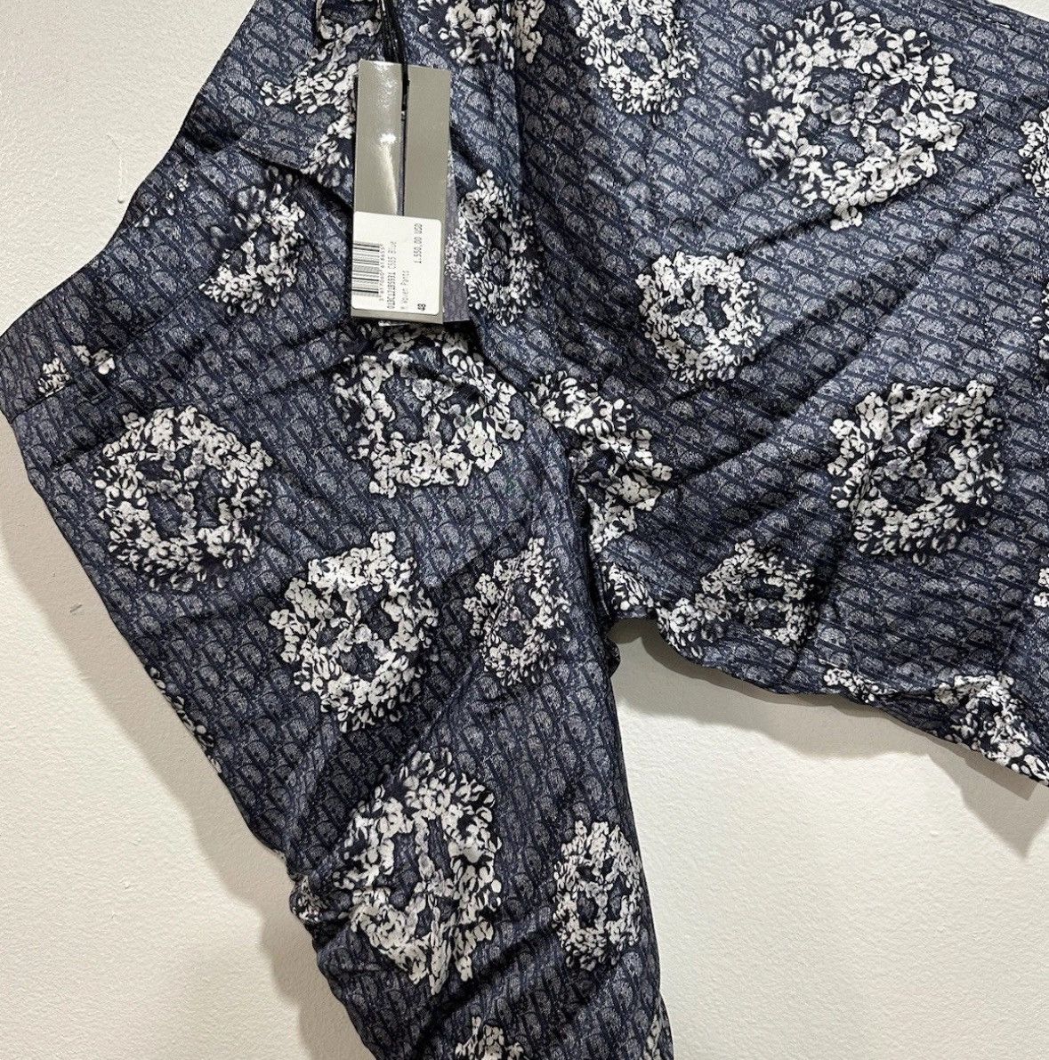 DENIM TEARS × Dior Dior x Denim Tears Oblique Silk Shorts Blue Multi Size 48 Size US 32 / EU 48 - 1 Thumbnail