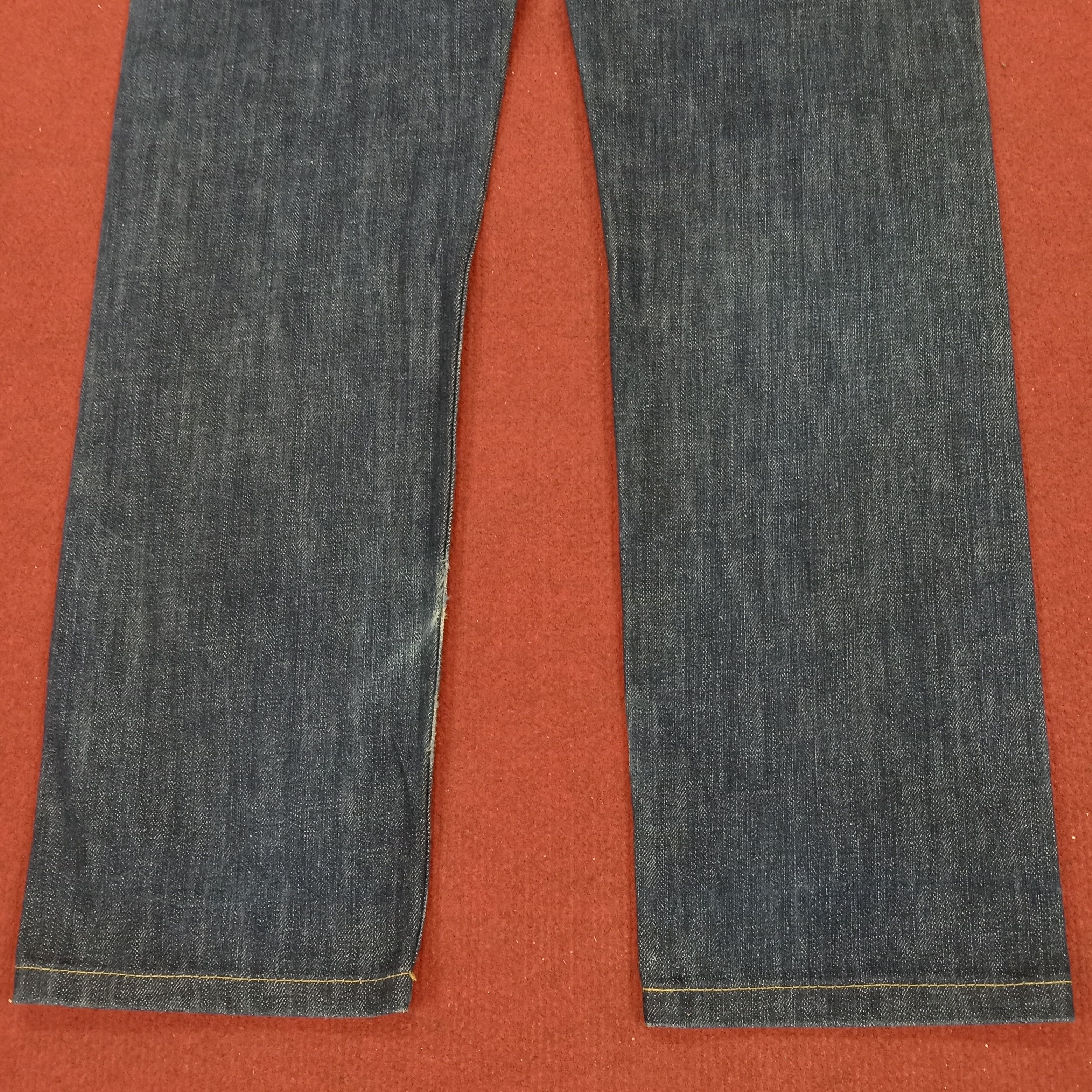 Stussy × Vintage Stussy Jeans Streetwear Custom Art Logo Style Size US 31 - 3 Thumbnail