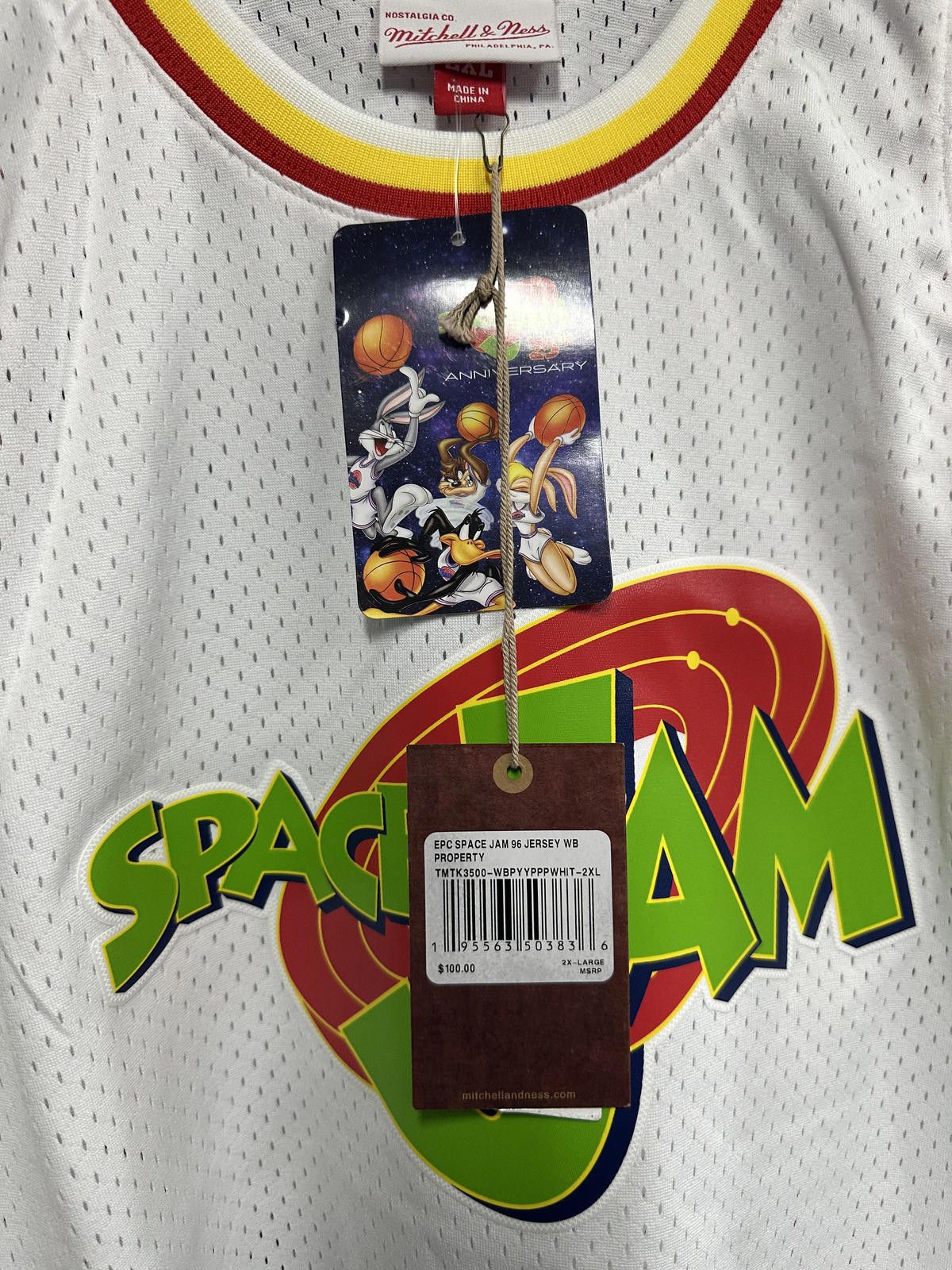 Other Mitchell & Ness Space Jam 25th Anniversary Jersey Size XXL Size ONE SIZE - 3 Thumbnail