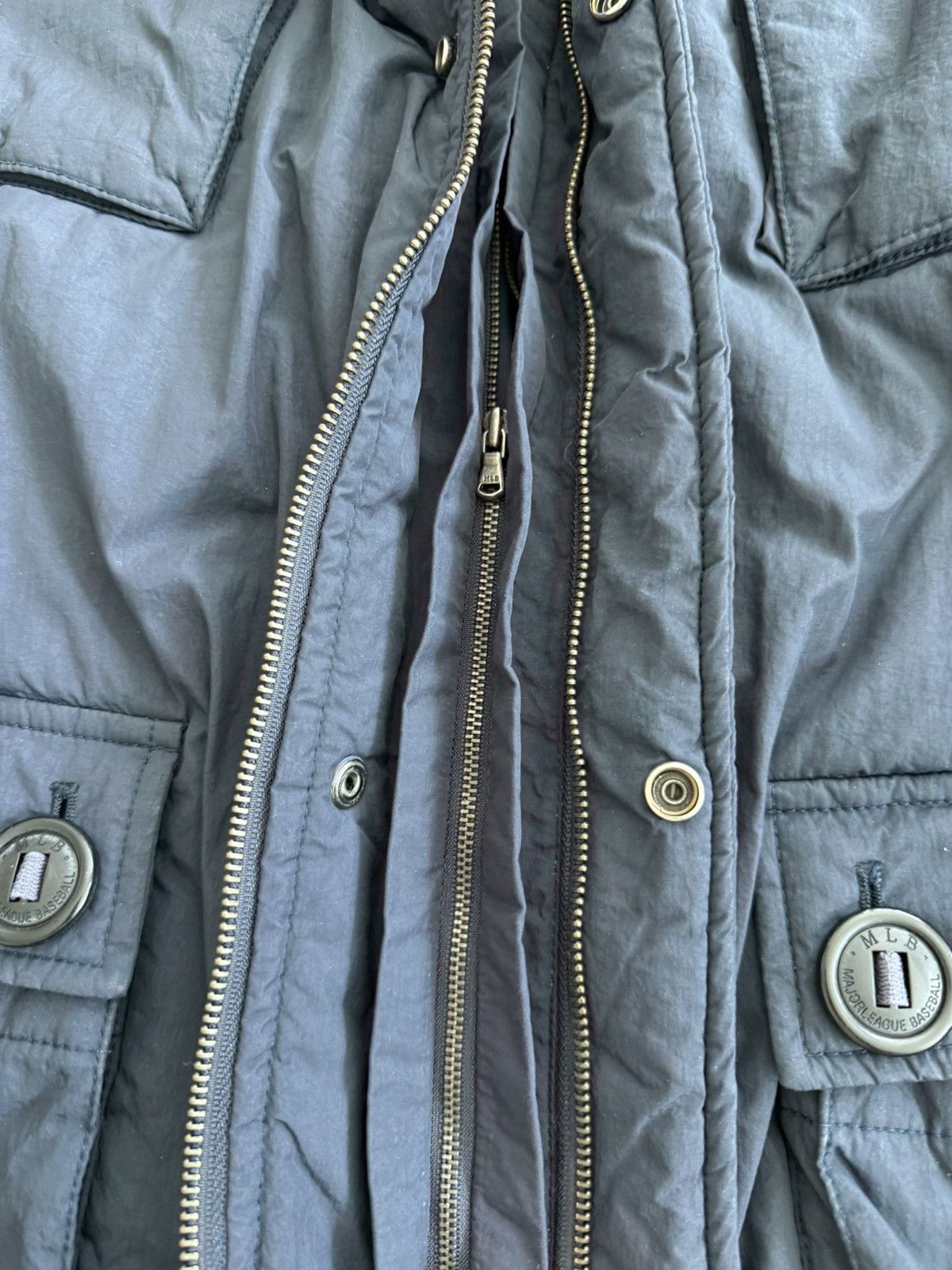 MLB Rare New York Mets MLB Parka Detachable Puffer Vest Size US XL / EU 56 / 4 - 11 Thumbnail