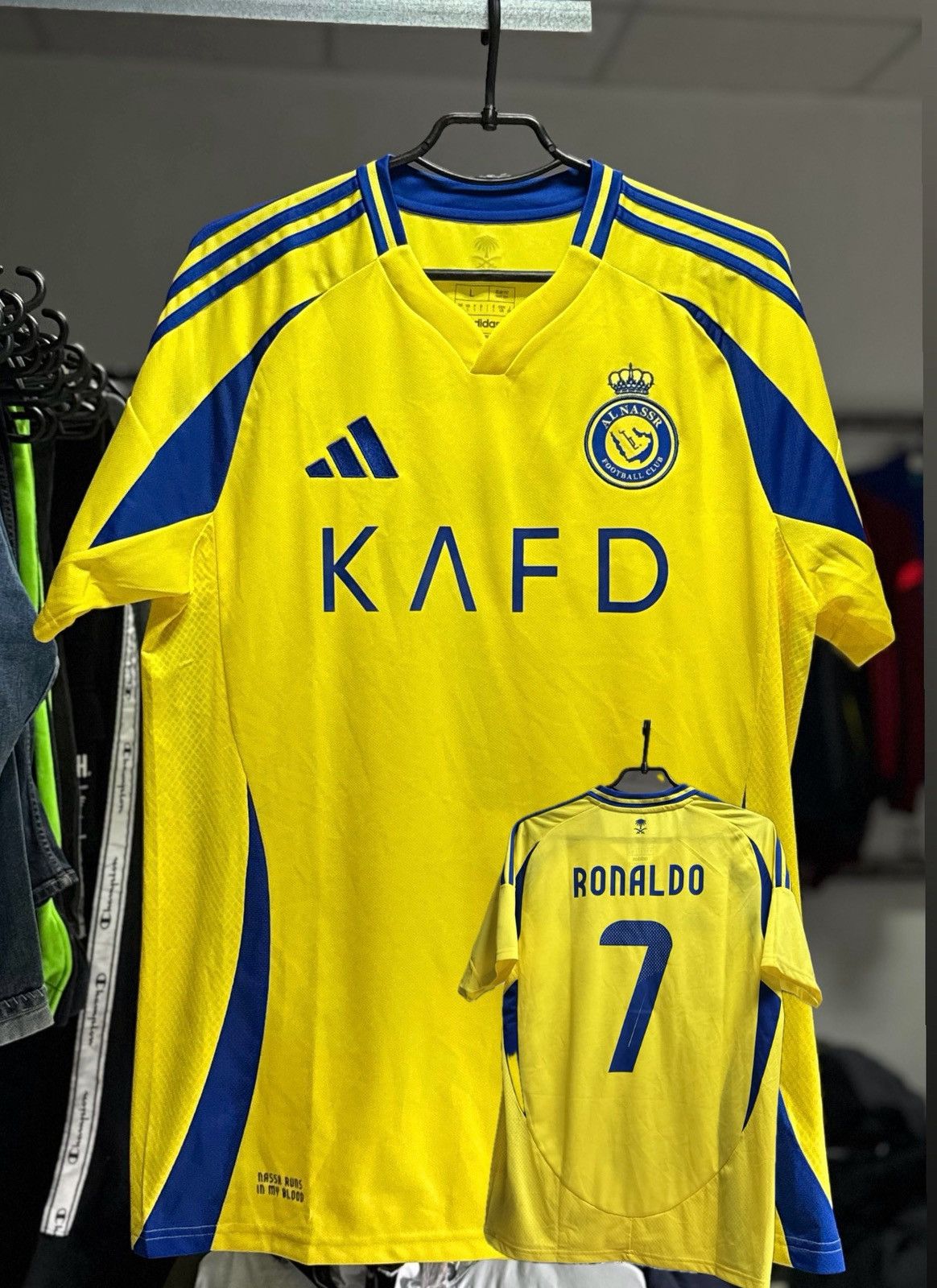 Adidas Al Nassr Cristiano Ronaldo #7 Soccer Jersey 2024/2025