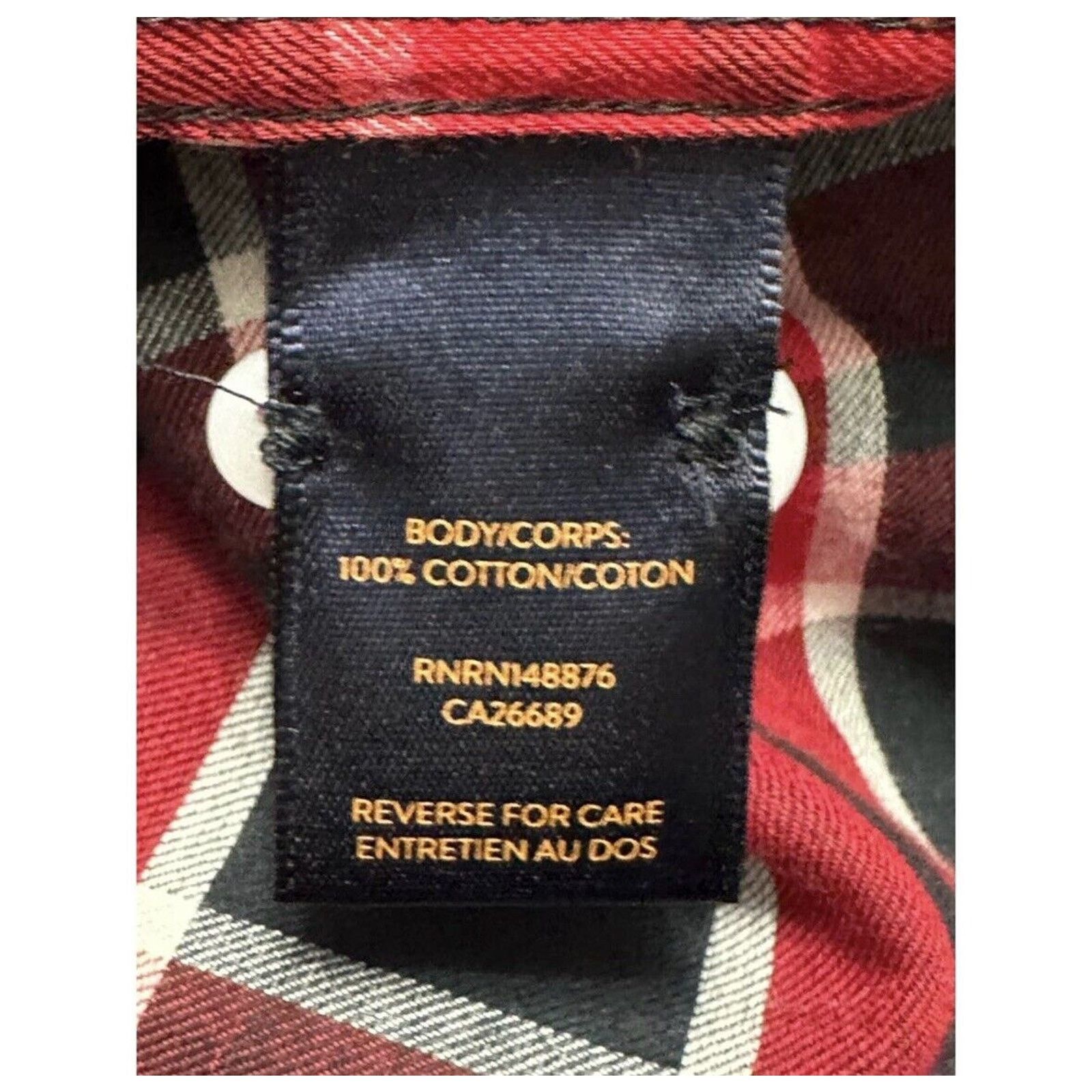 Other Good Man Plaid Pattern Shirt Button-Up Flannel Red M NWOT Size US M / EU 48-50 / 2 - 8 Thumbnail