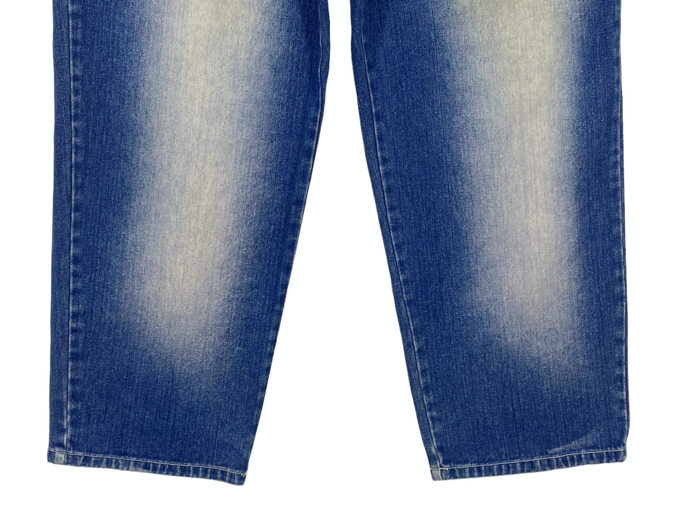Japanese Brand Raw Blue Baggy Jeans Jeans Hip Hop Denim Size US 38 / EU 54 - 5 Thumbnail