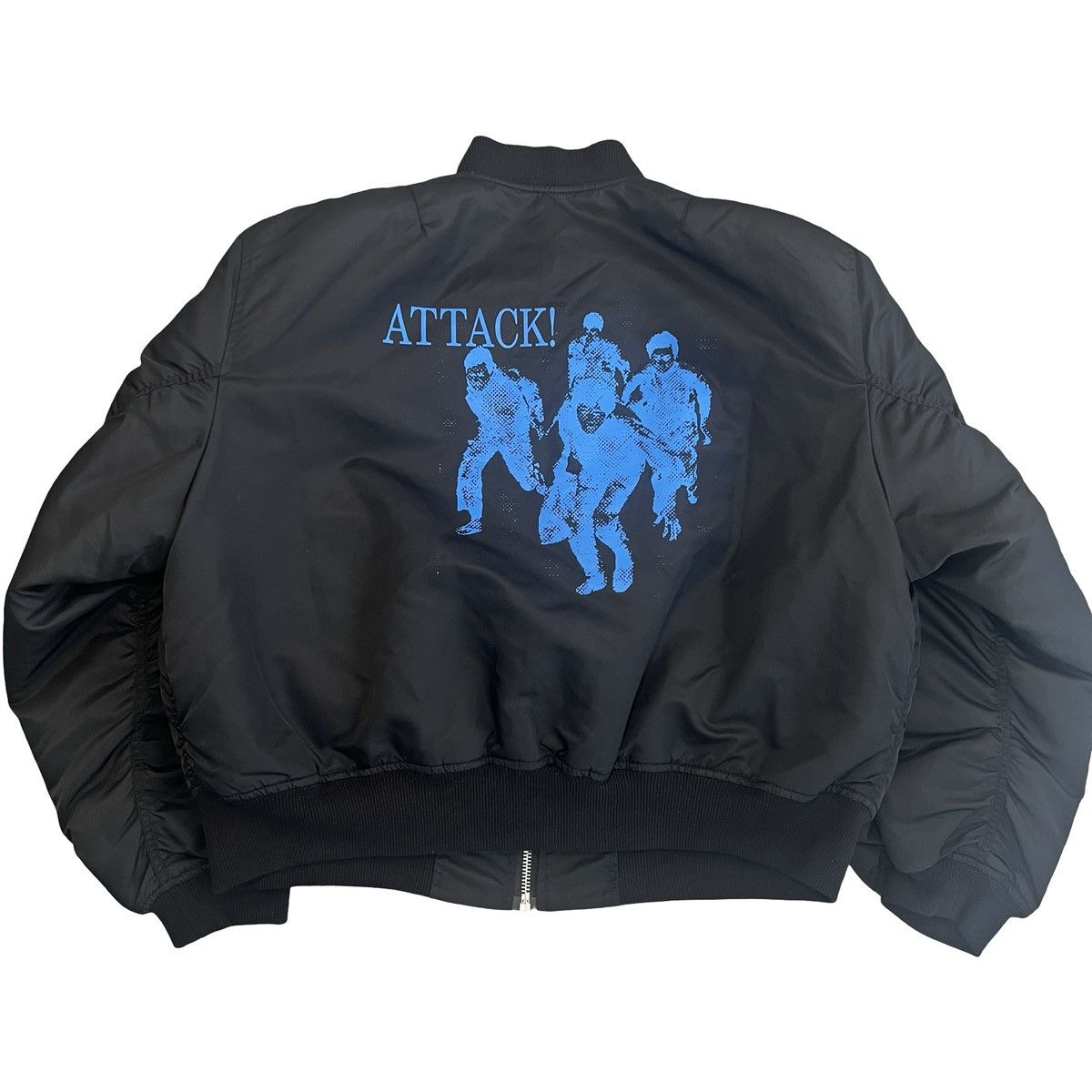 FFFPOSTALSERVICE FFF POSTAL SERVICE GRAPHIC MA-1 JACKET BLACK Size US S / EU 44-46 / 1 - 8 Thumbnail