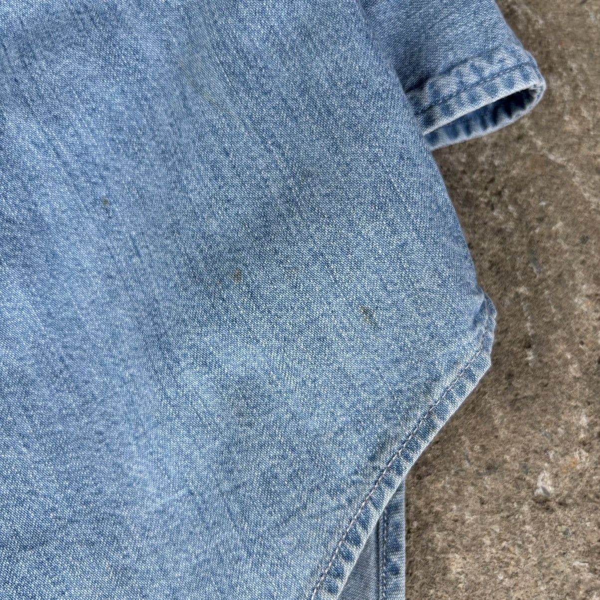 Gap VTG GAP Denim Shirt Size US M / EU 48-50 / 2 - 5 Thumbnail