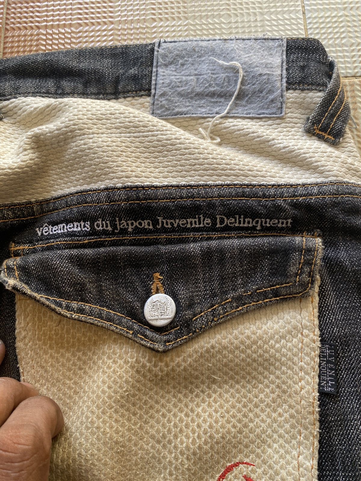 Japanese Brand Vintage juvenile delinquen multi pocket denim Size US 38 / EU 54 - 15 Thumbnail