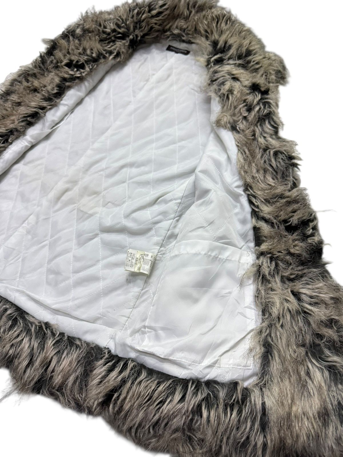 Japanese Brand Hideaways Nicole Fur Trimmed Rock Star Denim Jacket Size US S / EU 44-46 / 1 - 13 Thumbnail