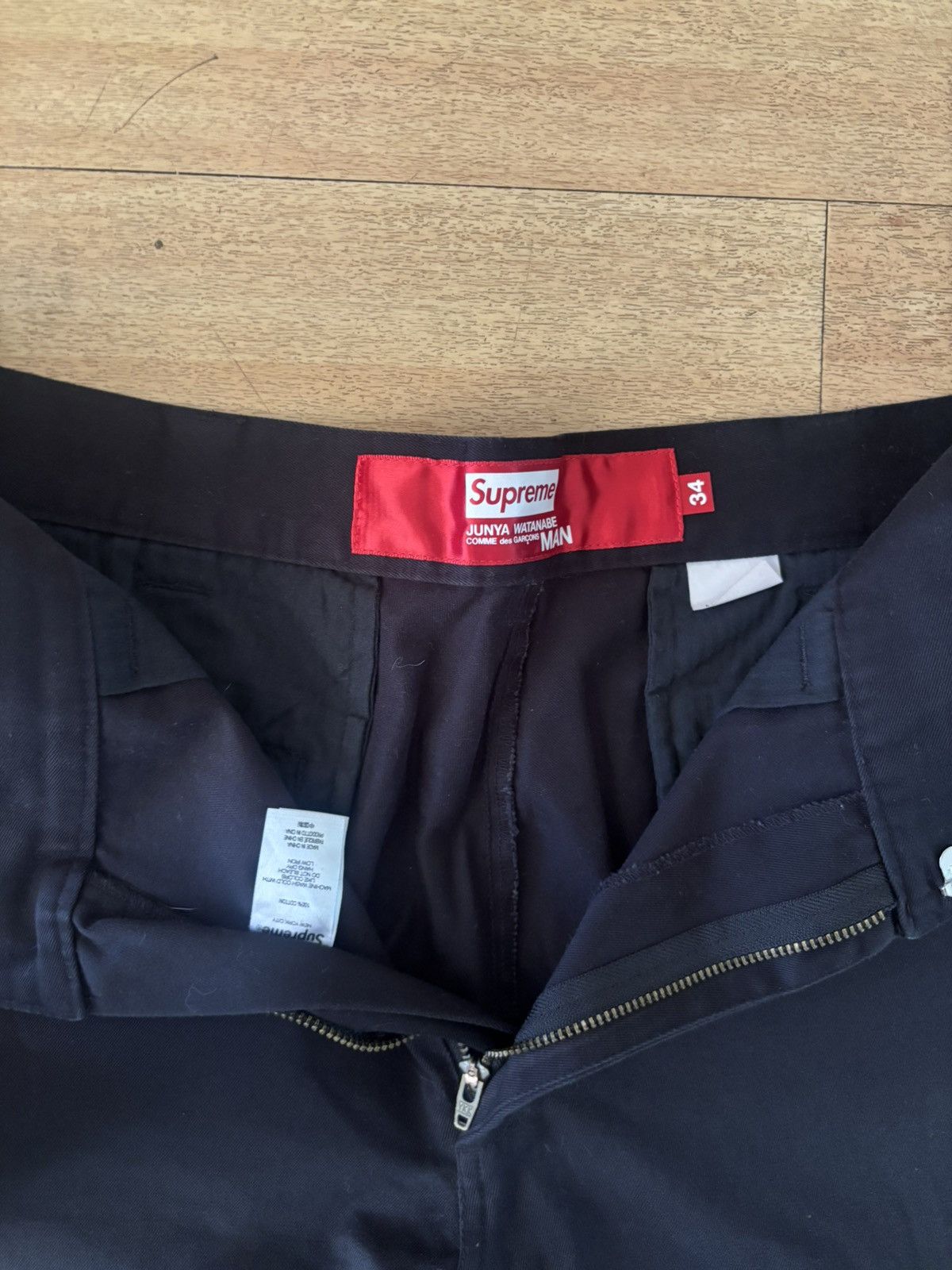 Junya Watanabe × Supreme Supreme JUNYA WATANABE CDG MAN Printed Work Pant Size US 34 / EU 50 - 3 Thumbnail