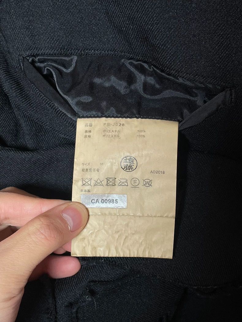 Comme des Garcons Comme Des Garcons Black polyester plaid suit Size US M / EU 48-50 / 2 - 8 Thumbnail