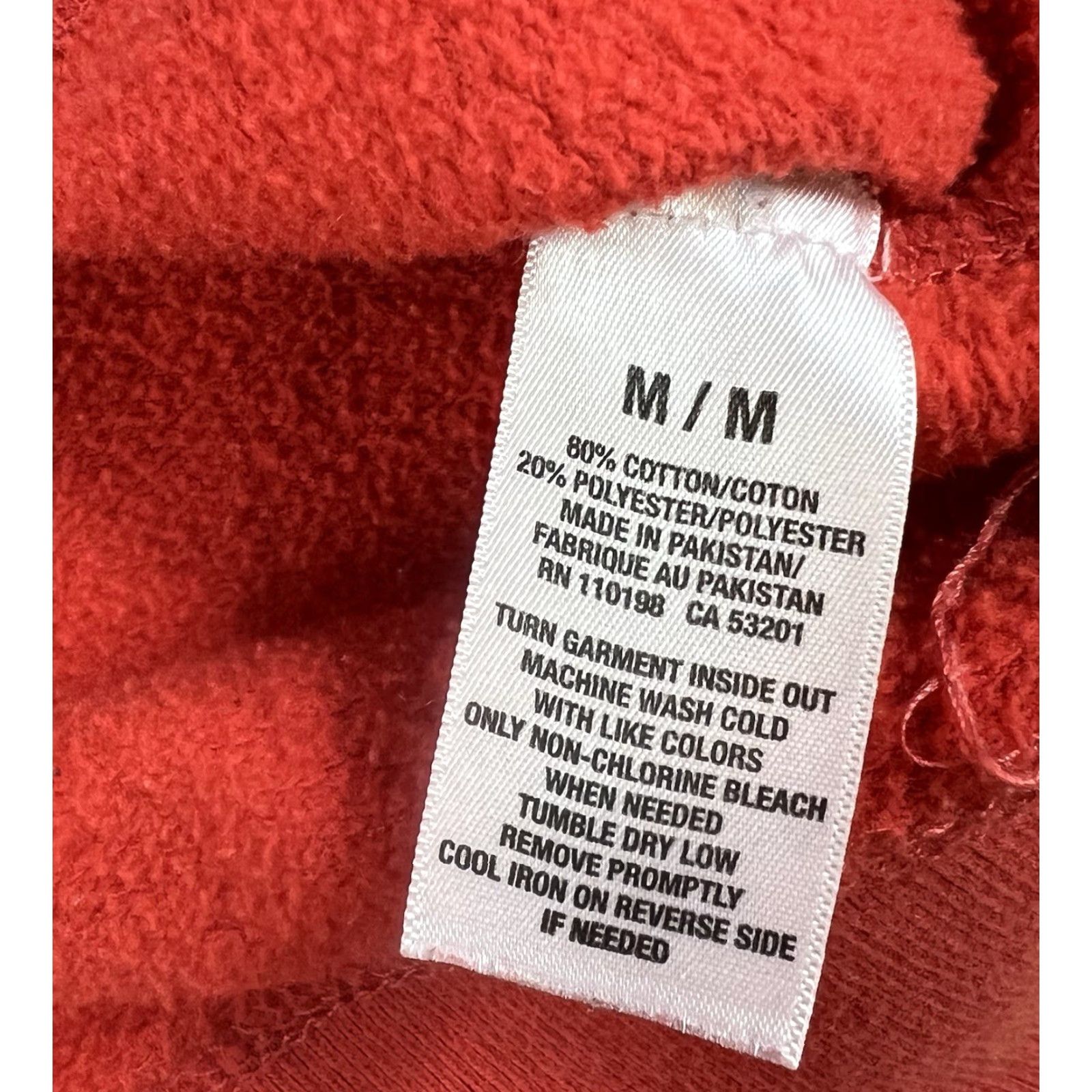 Aeropostale VINTAGE Aeropostale Hoodie Mens Medium Red Embroidered Zip Pullover Hooded Pockets Y2K Heritage 87 Outdoor Classic Size US M / EU 48-50 / 2 - 6 Thumbnail