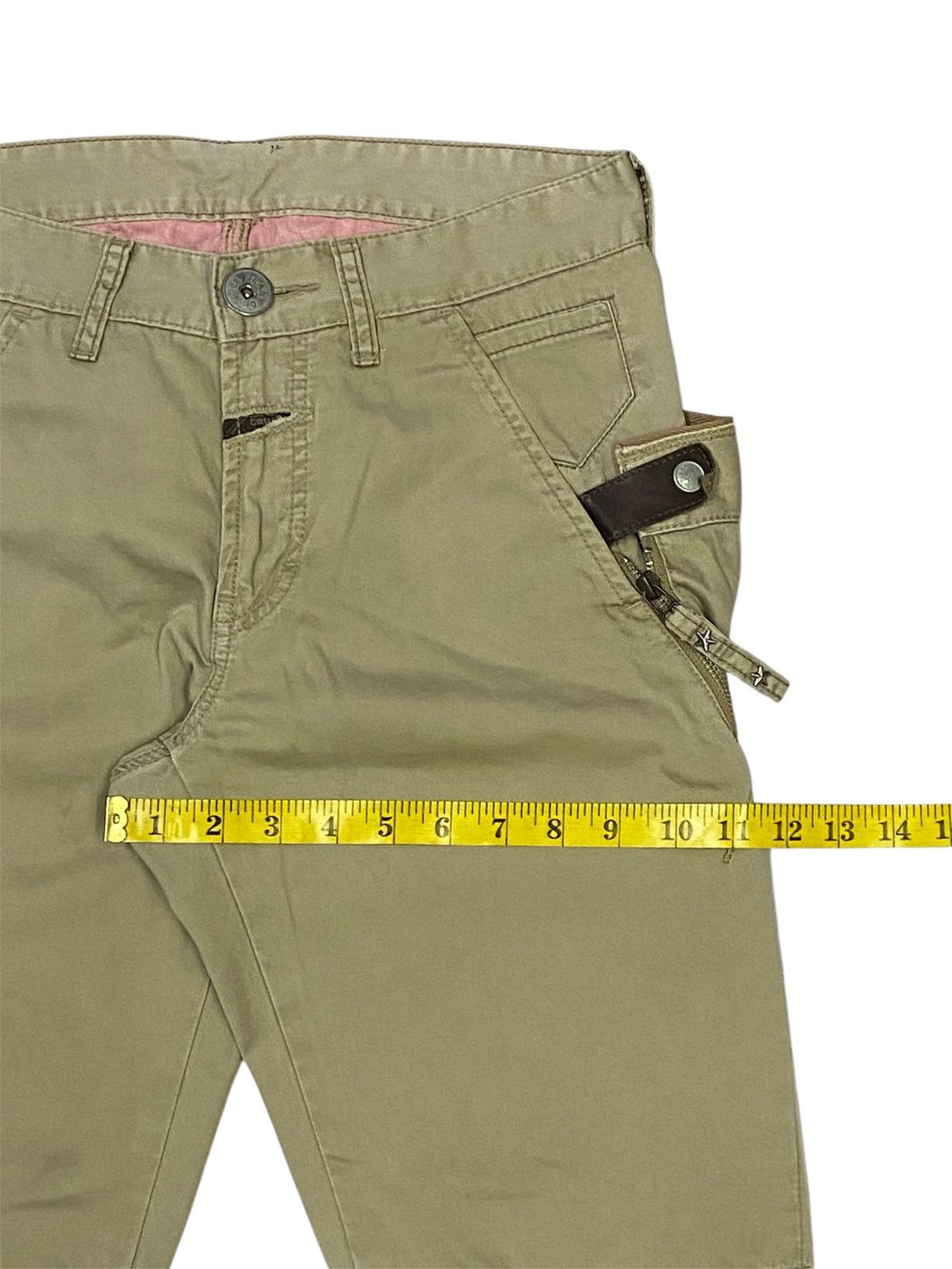 Marithe + Francois Girbaud Marithe Francois Girbaud Double Waist Cropped Pants Size US 30 / EU 46 - 20 Thumbnail