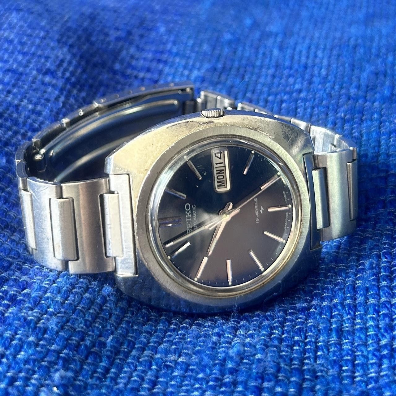Seiko Seiko Automatic Blue Dial Watch Size 42 - 1 Thumbnail