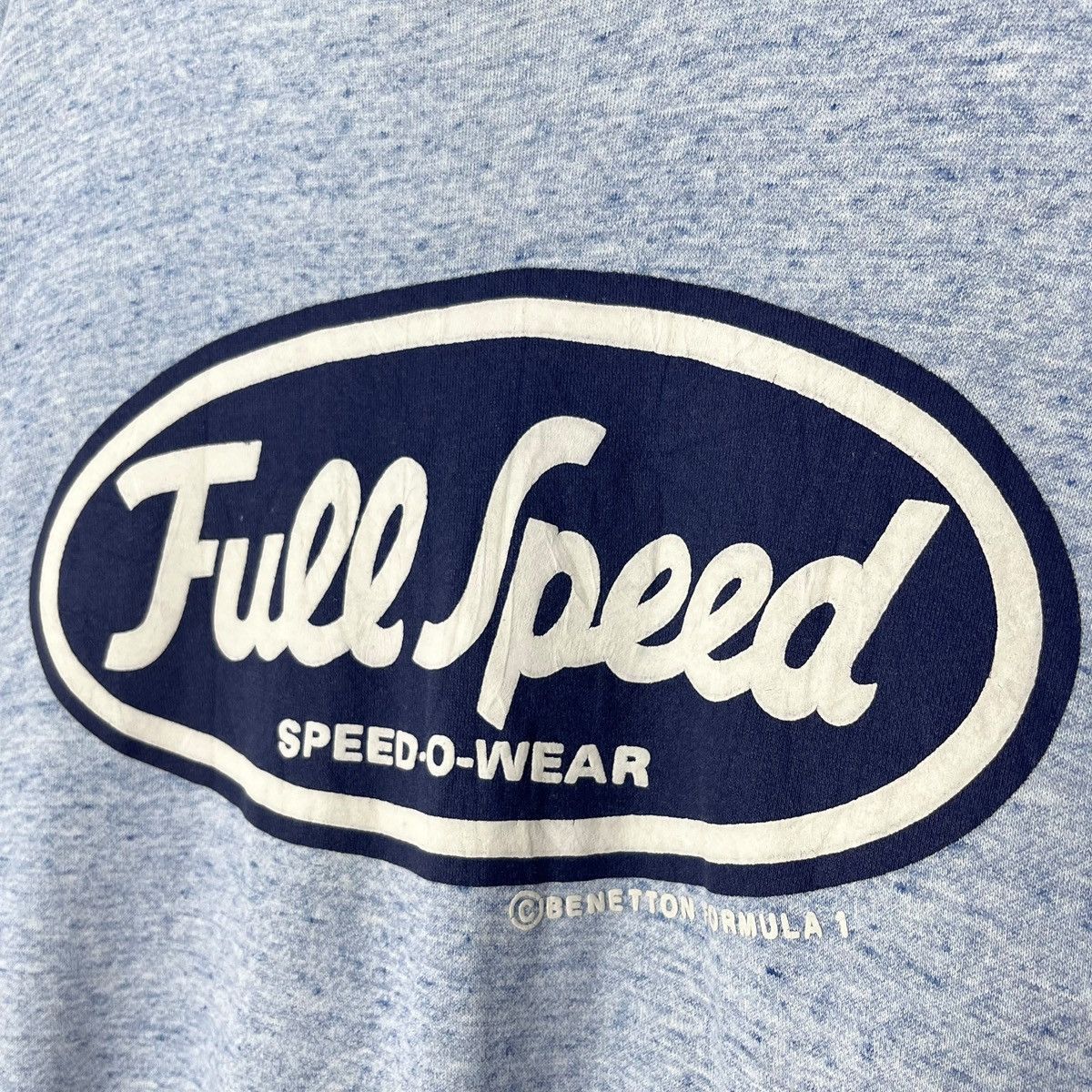 Benetton × Formula 1 × Vintage Vintage Benetton Formula 1 Full Speed Sweatshirt Size US L / EU 52-54 / 3 - 7 Thumbnail