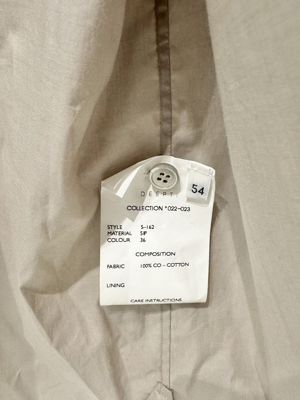 Deepti DEEPTI shirt S-162 in size 54 - brand new Size US XL / EU 56 / 4 - 4 Thumbnail