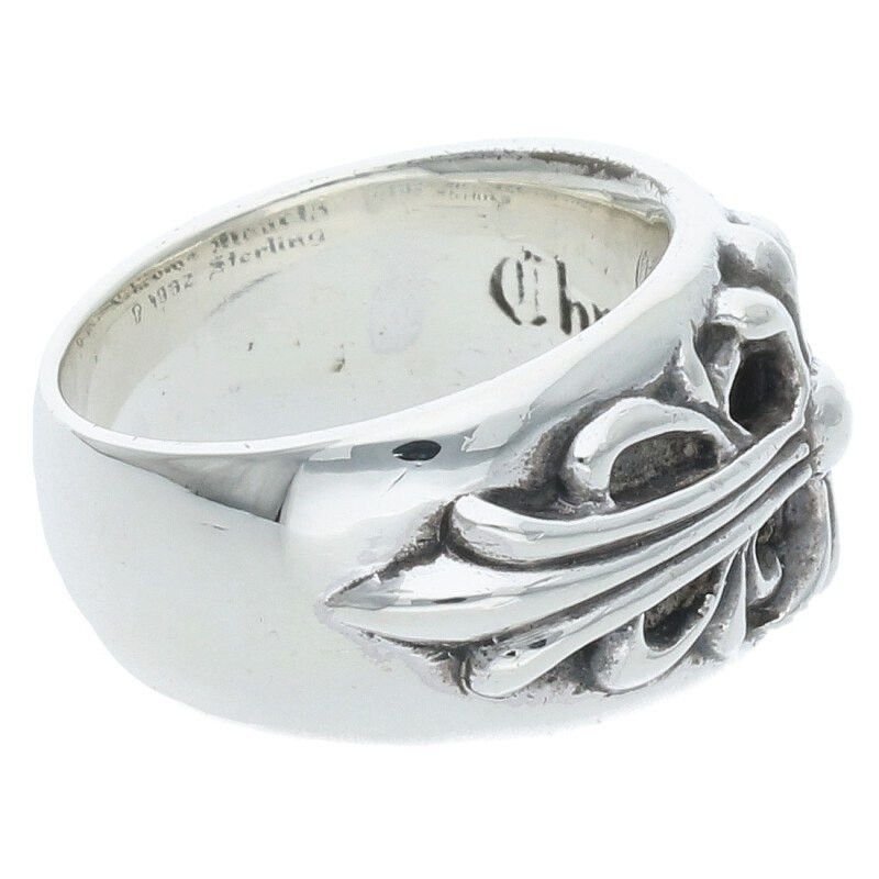 Chrome Hearts Chrome Hearts Floral Cloth Silver Ring Size ONE SIZE - 5 Thumbnail