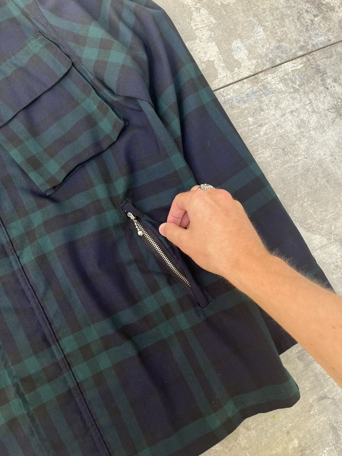 Hysteric Glamour Vintage Hysteric Glamour Plaid Slant Pocket Jacket Size US L / EU 52-54 / 3 - 5 Thumbnail