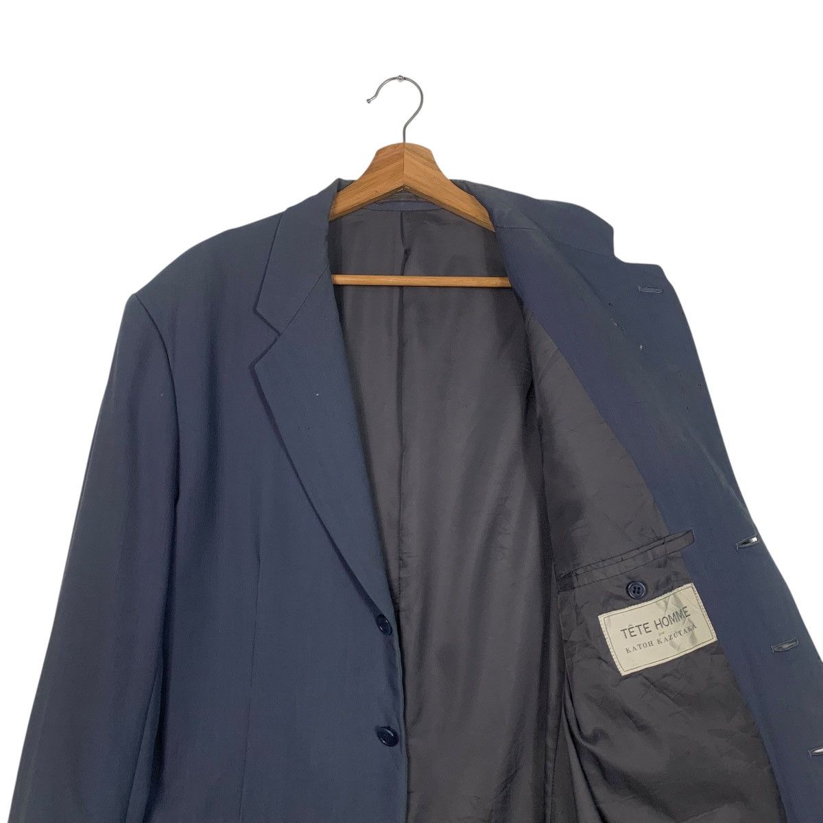 Tete Homme TETE HOMME par Katoh Kazutaka Blazer Suit Jacket #1823-C22 Size US L / EU 52-54 / 3 - 10 Thumbnail