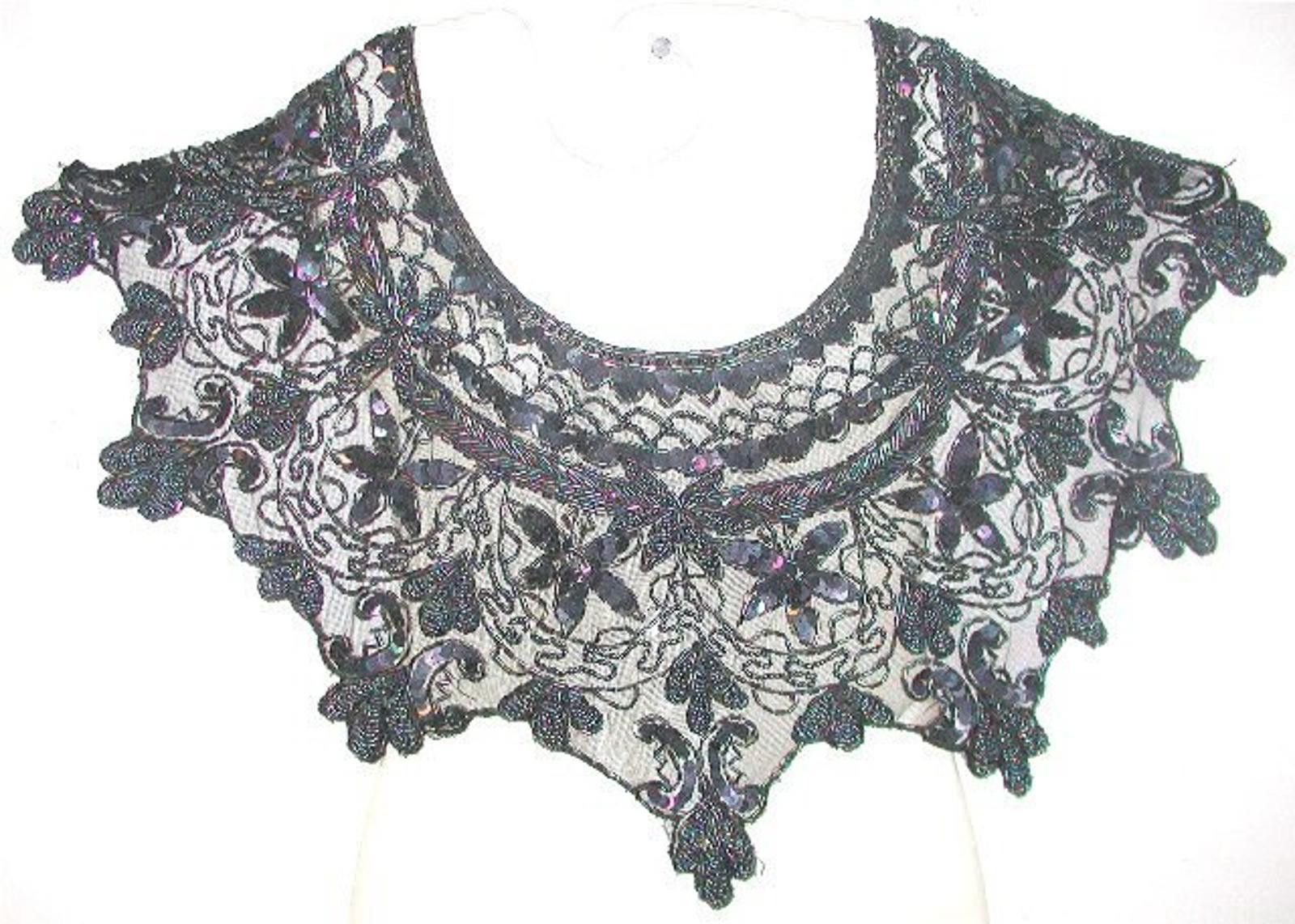 Designer Sequin Shawl/Wrap Peacock Size ONE SIZE - 1 Preview