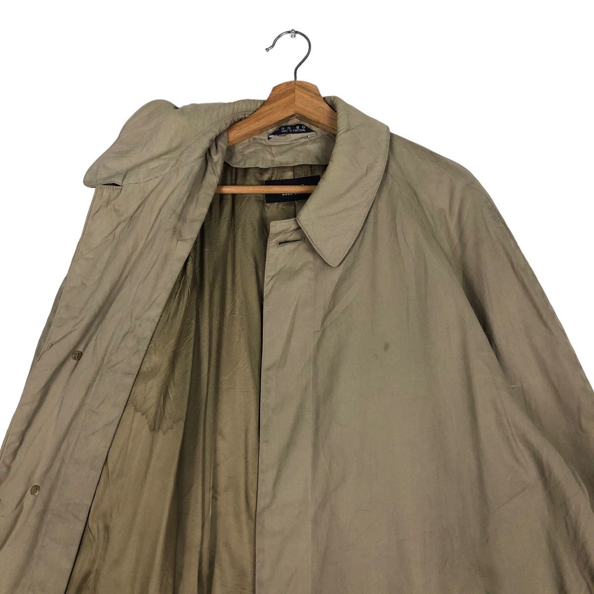 Hugo Boss 🔥Rich Brown - Fly Coats Long Jacket Hugo Boss Double Layer Size US M / EU 48-50 / 2 - 10 Thumbnail