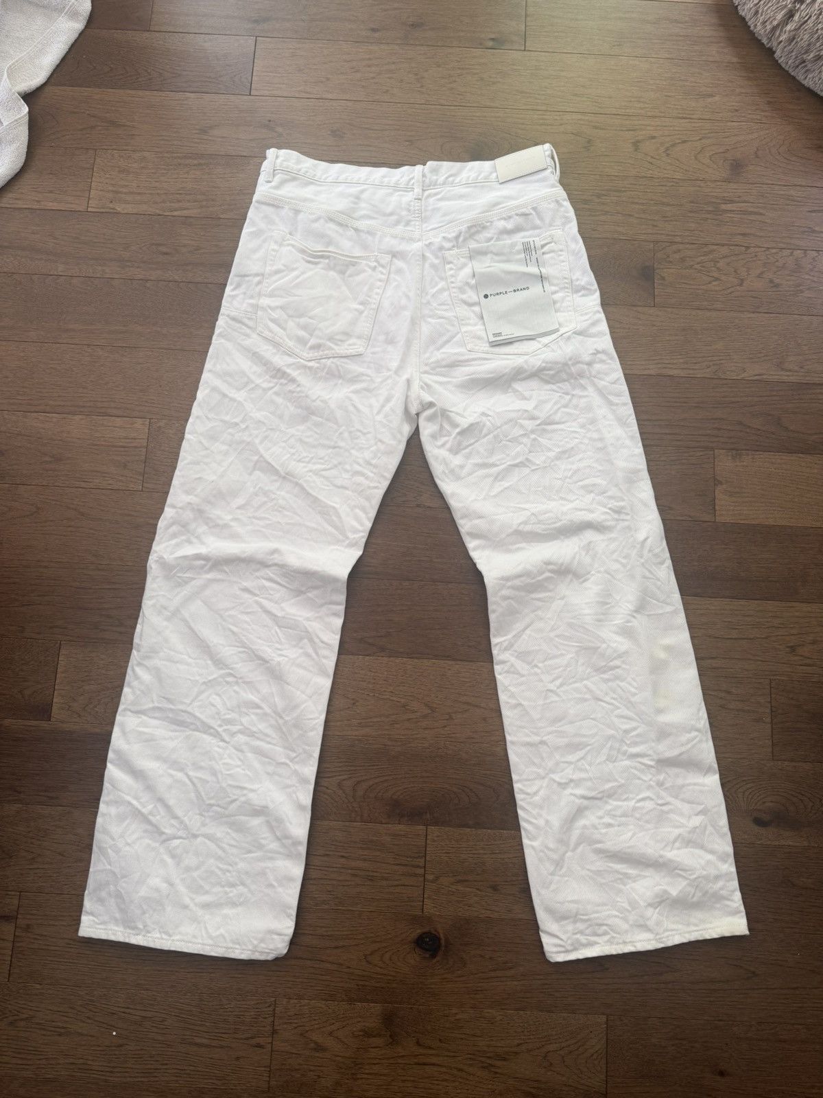 Purple Brand White baggy Purple Brand jeans Size US 34 / EU 50 - 6 Thumbnail