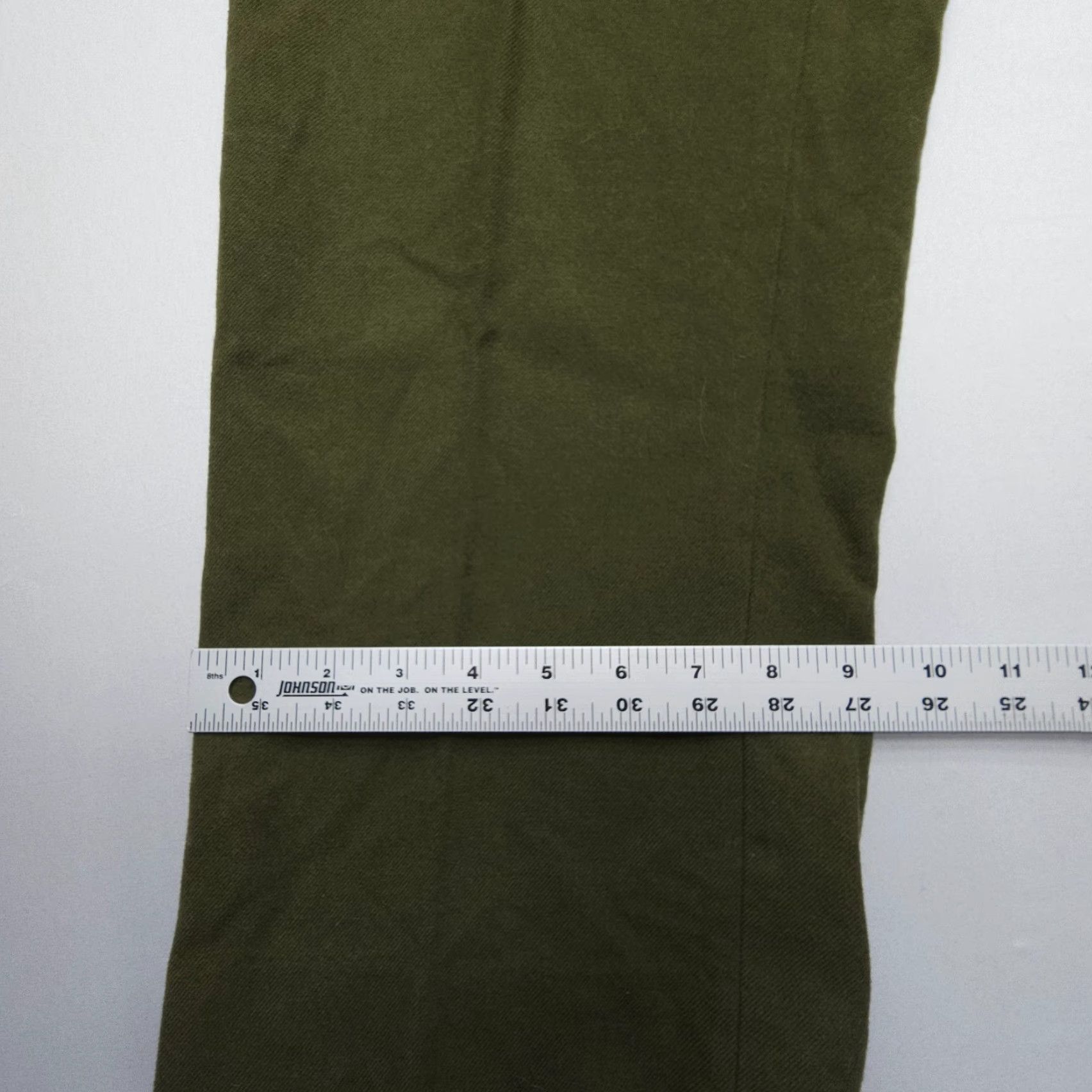 Vintage VINTAGE Tennesse Apparel Corp M-1951 Cold Weather Wool Trousers Mens M 32 x 29 Green Army Workwear Pants Size US 31 - 5 Thumbnail